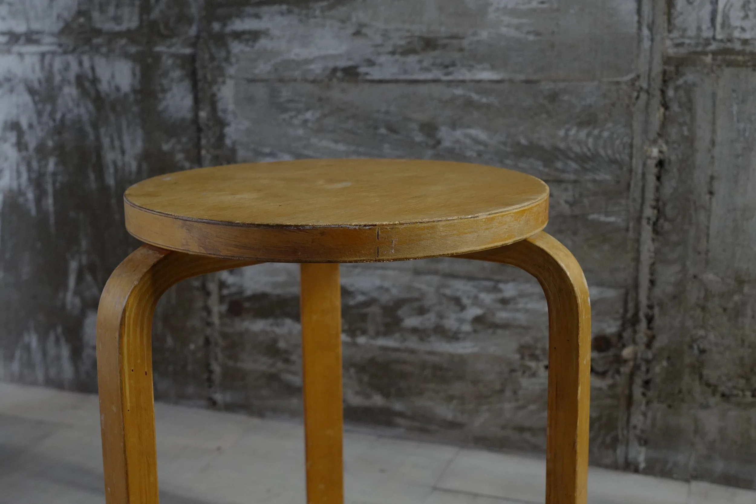 alvar aalto stool60 50's natural — Ph.D.