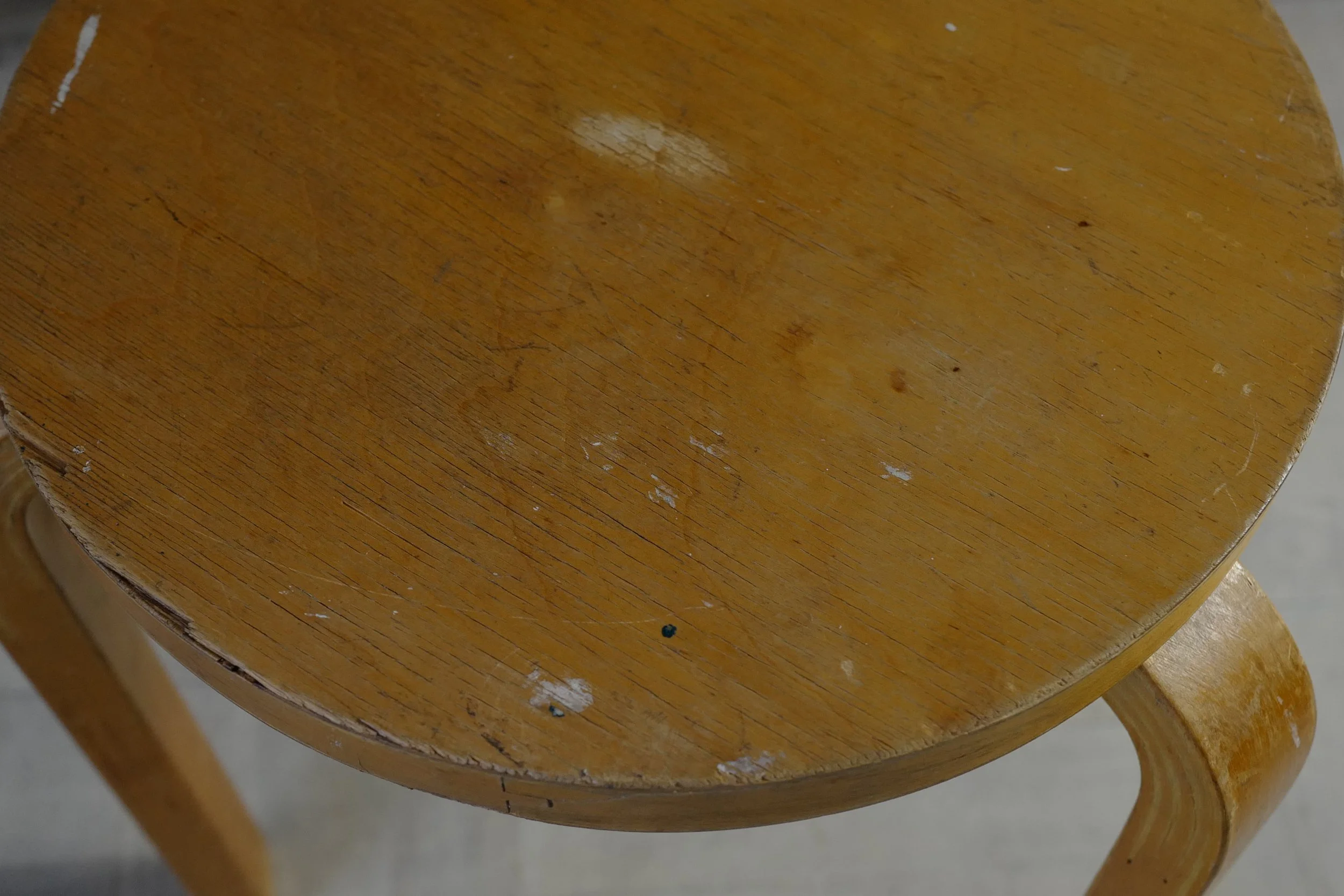 alvar aalto stool60 50's natural — Ph.D.