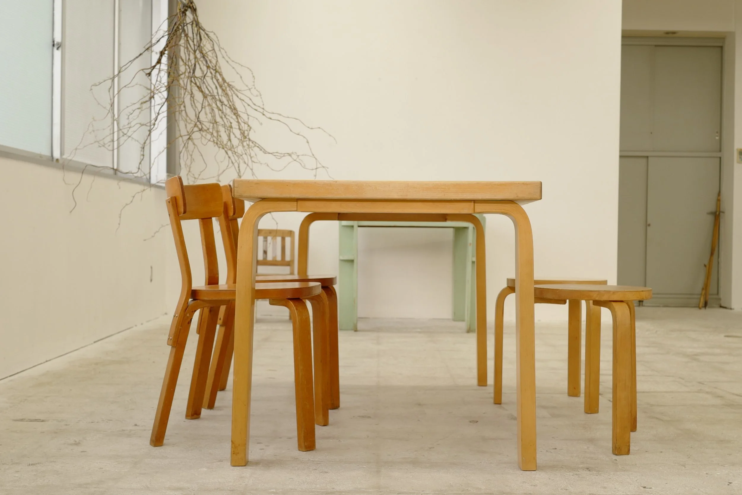 ヴィンテージ　アルヴァ　アアルト　ダイニング　テーブル