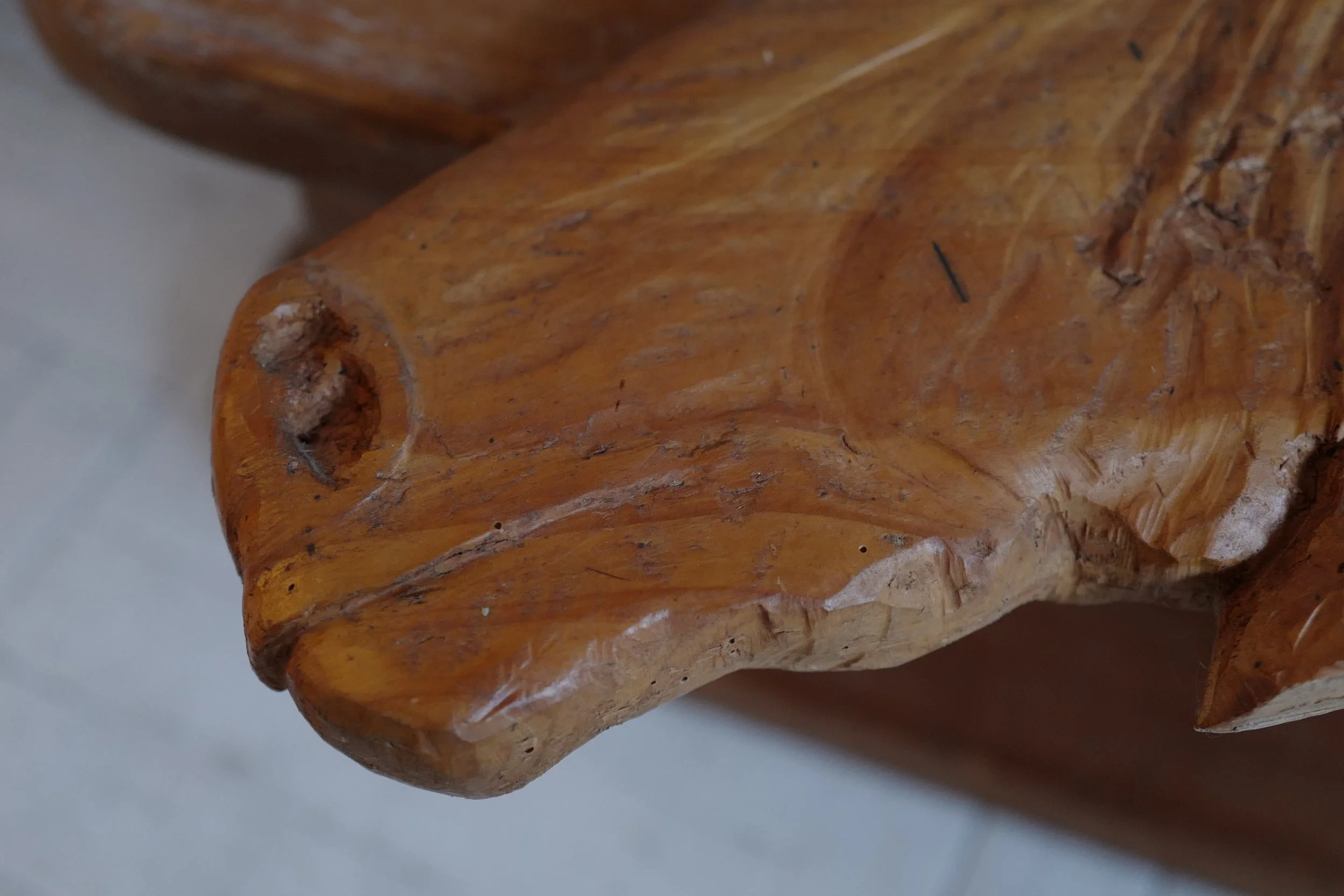 ヴィンテージ　馬　オブジェ　木製