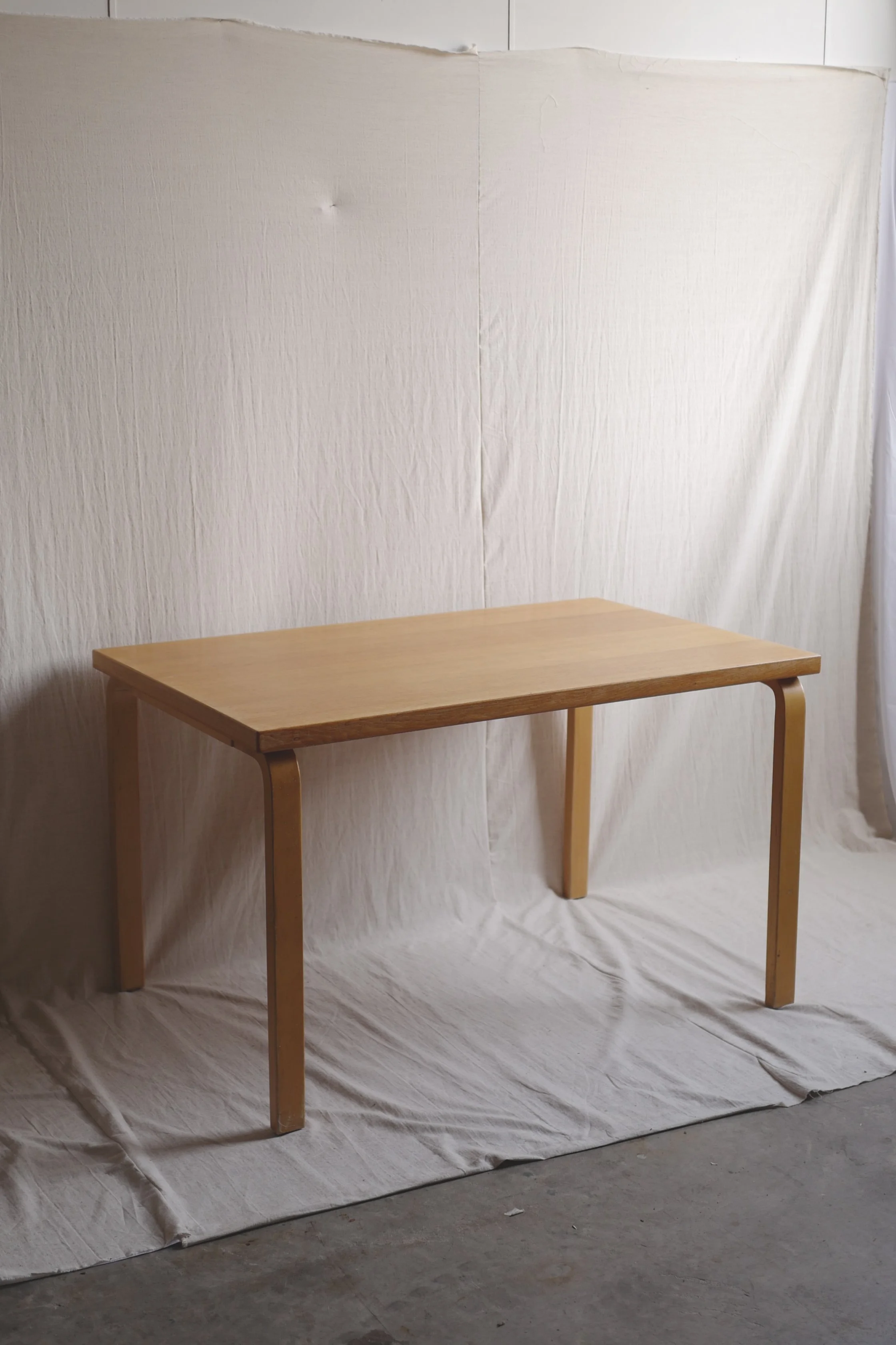 alvar aalto 70's 81b oak top