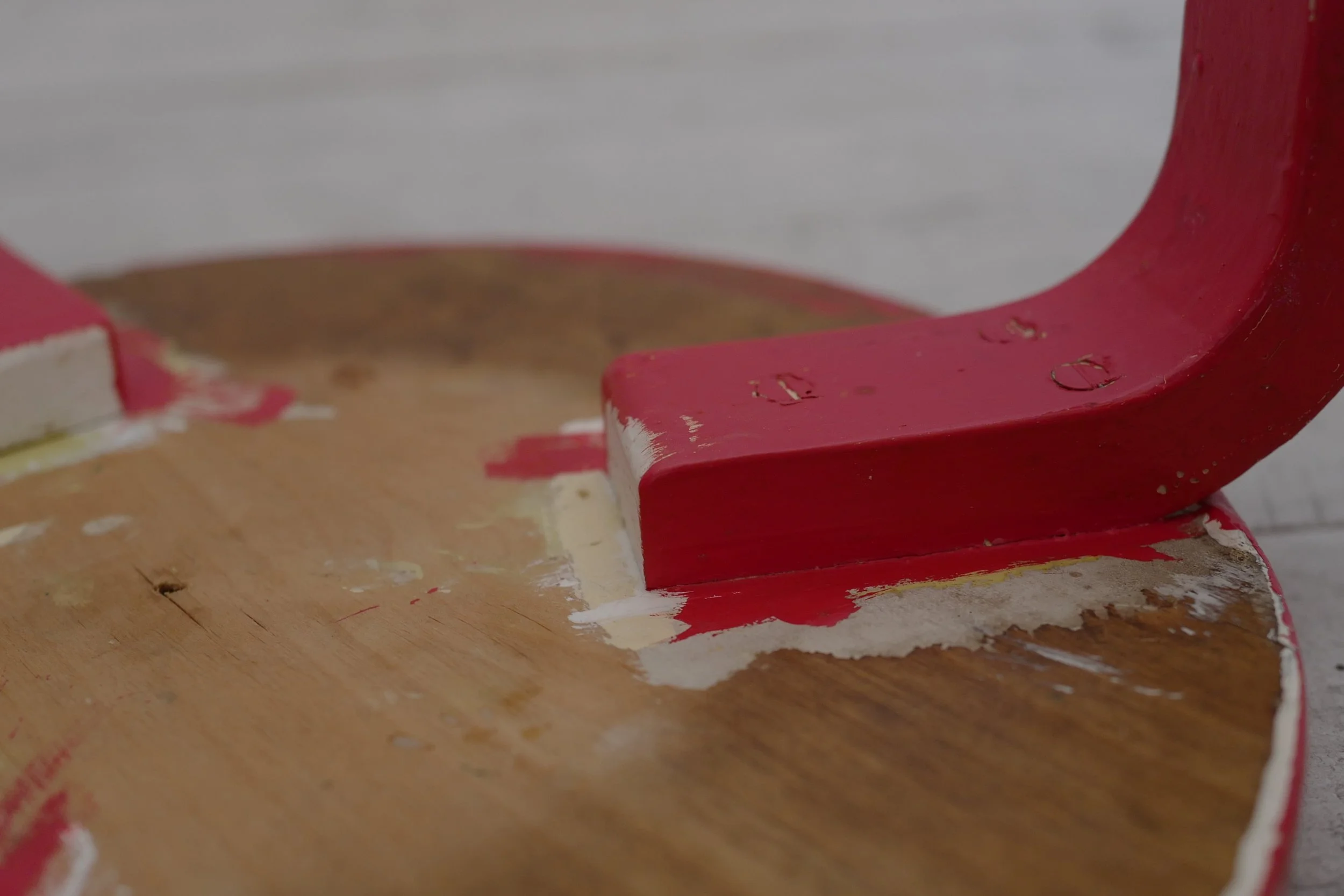 Alvar Aalto stool60 painted