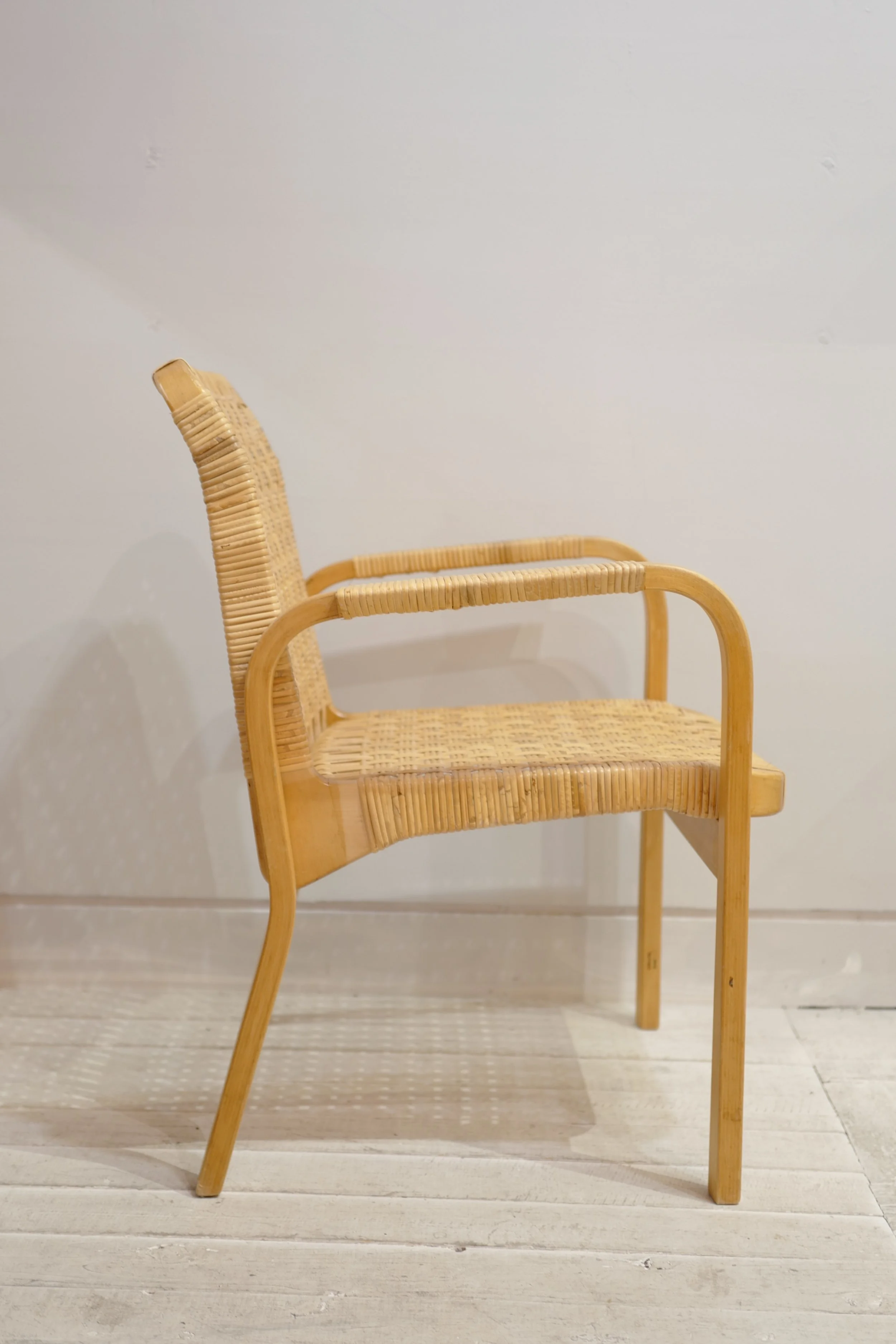 alvar aalto チェア４５　張替え