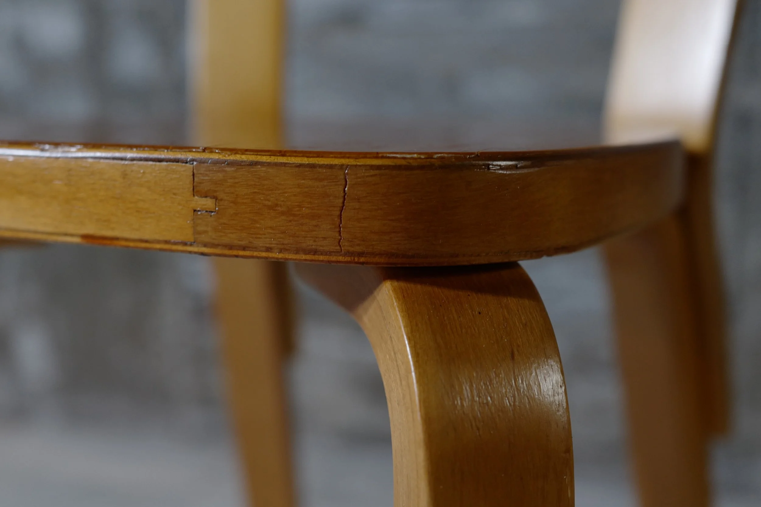 チェア65 アアルトヴィンテージ　カレリアンバーチ