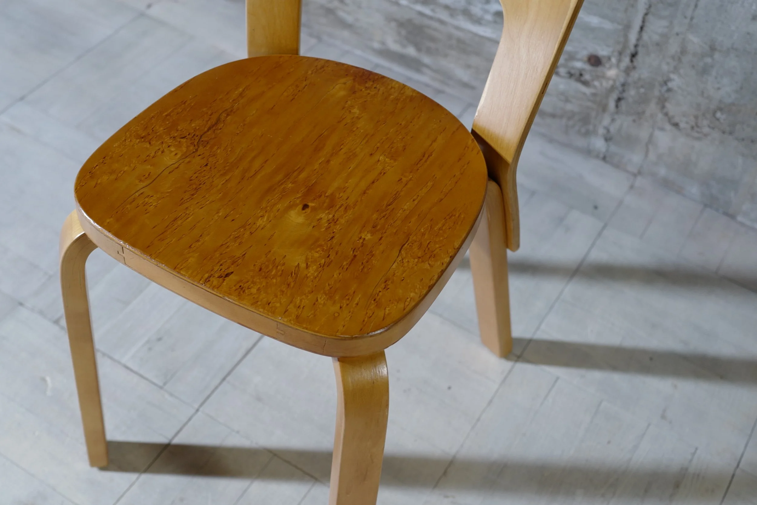alvar aalto 1950's chair a65 カーリーバーチ