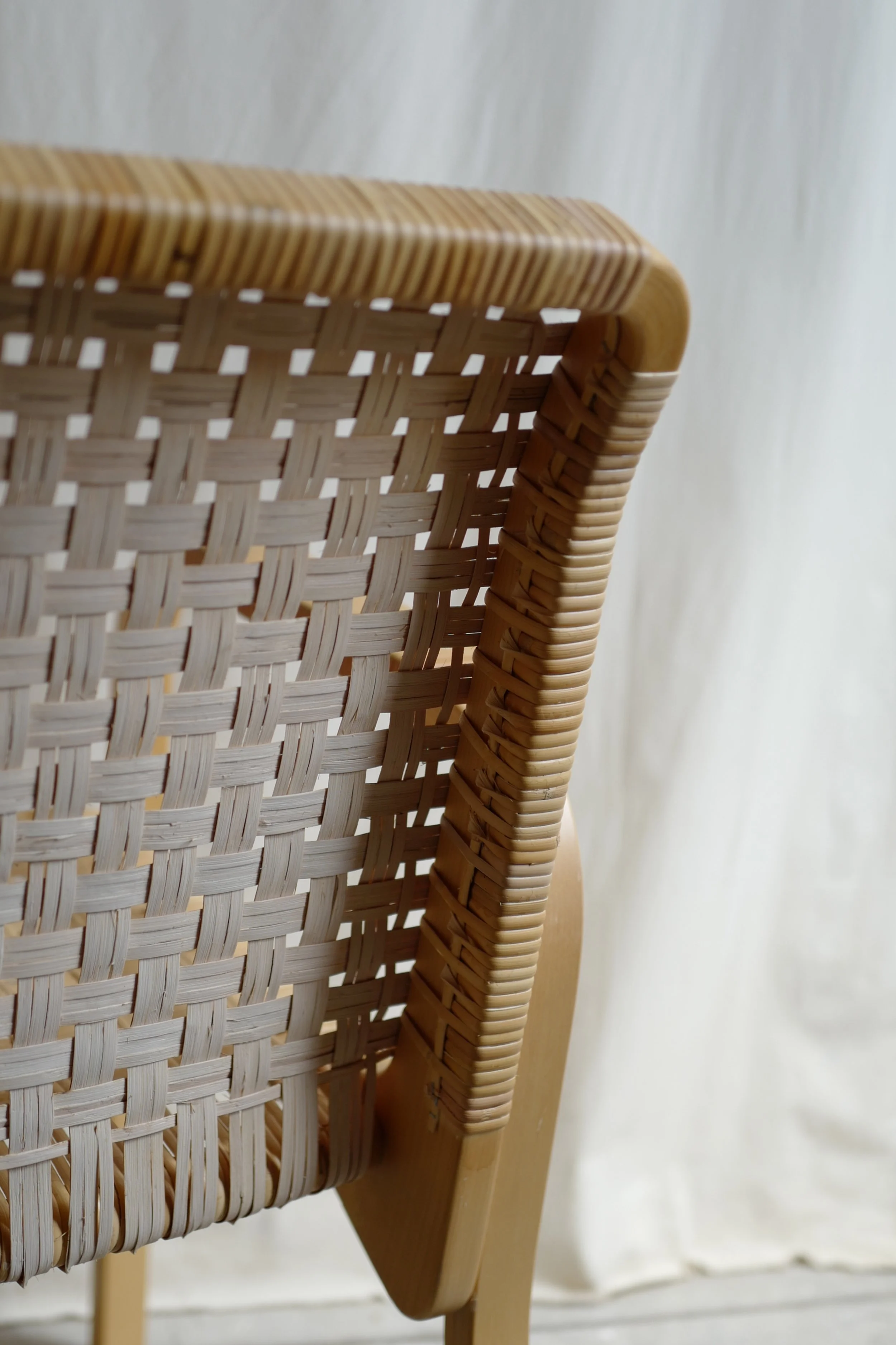 アアルト　ラタン　張り替え