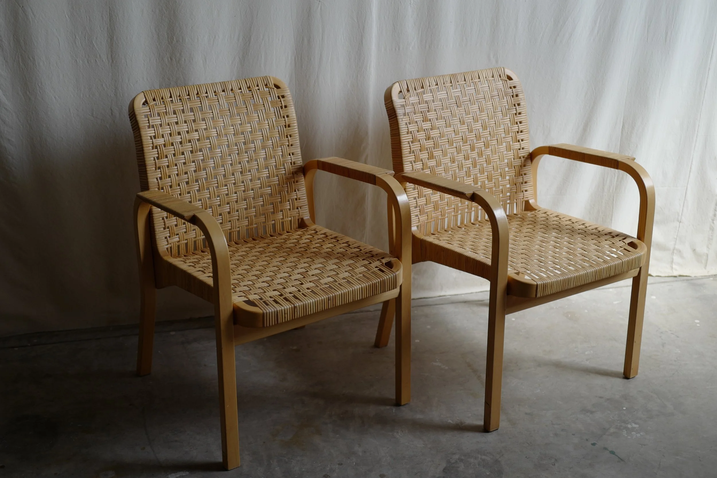 チェア４５　アアルト　ラタン chair 45