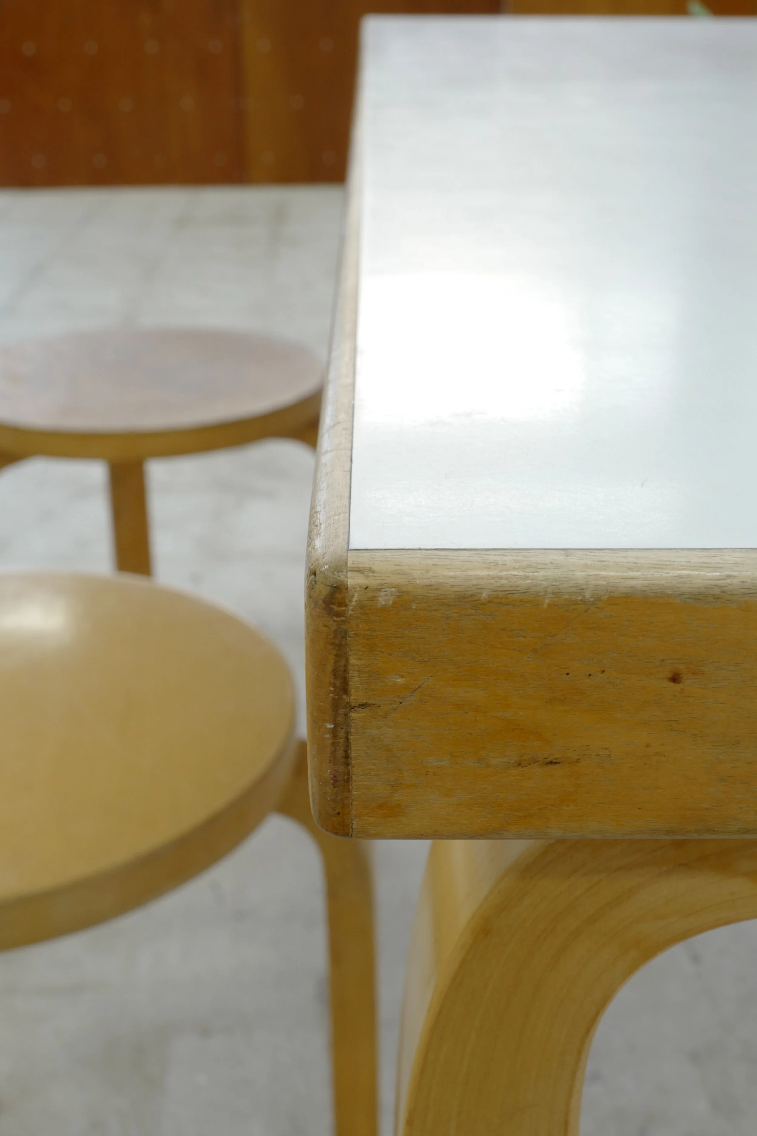 vintage Alvar Aalto dining table