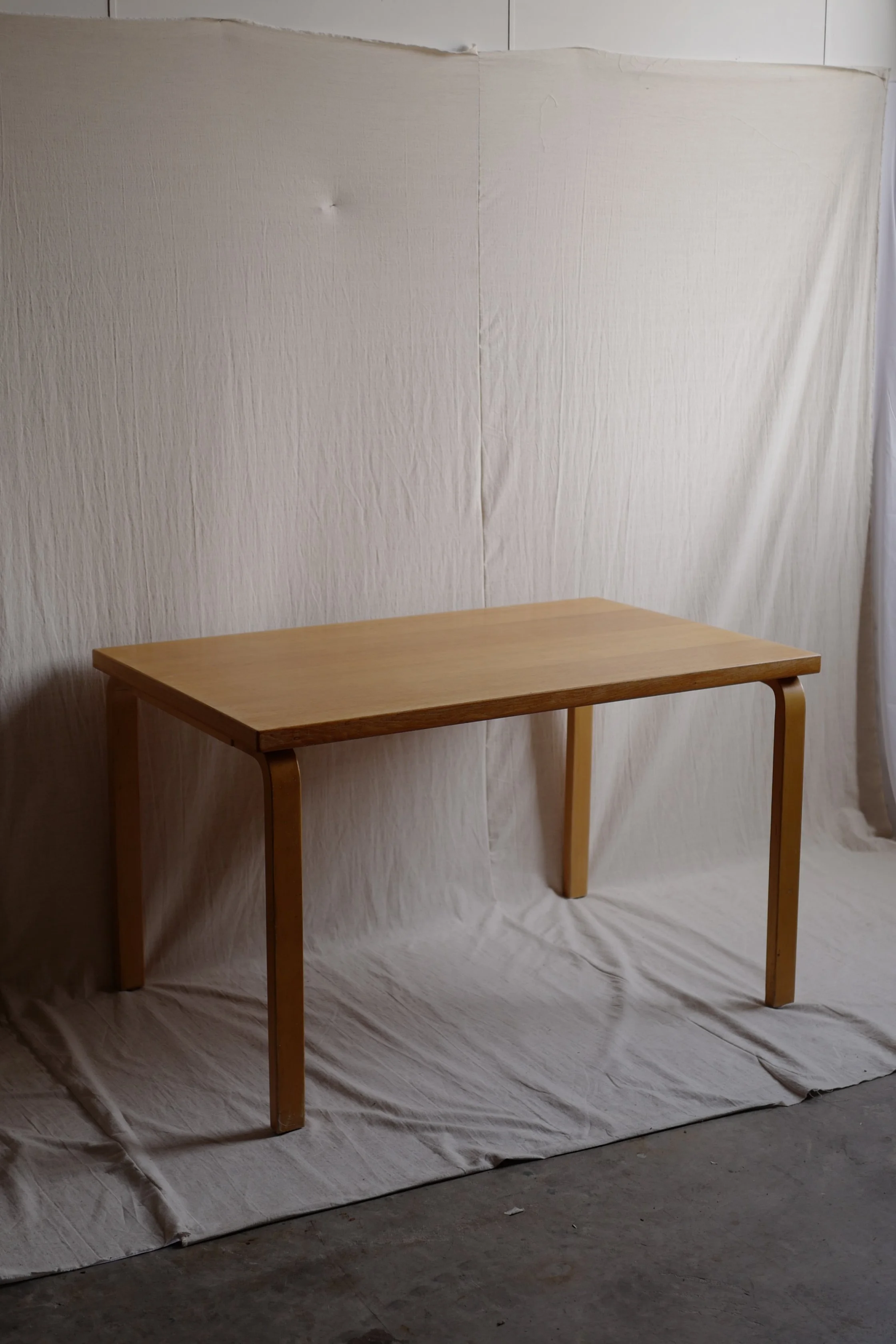 alvar aalto 70's 81b oak top