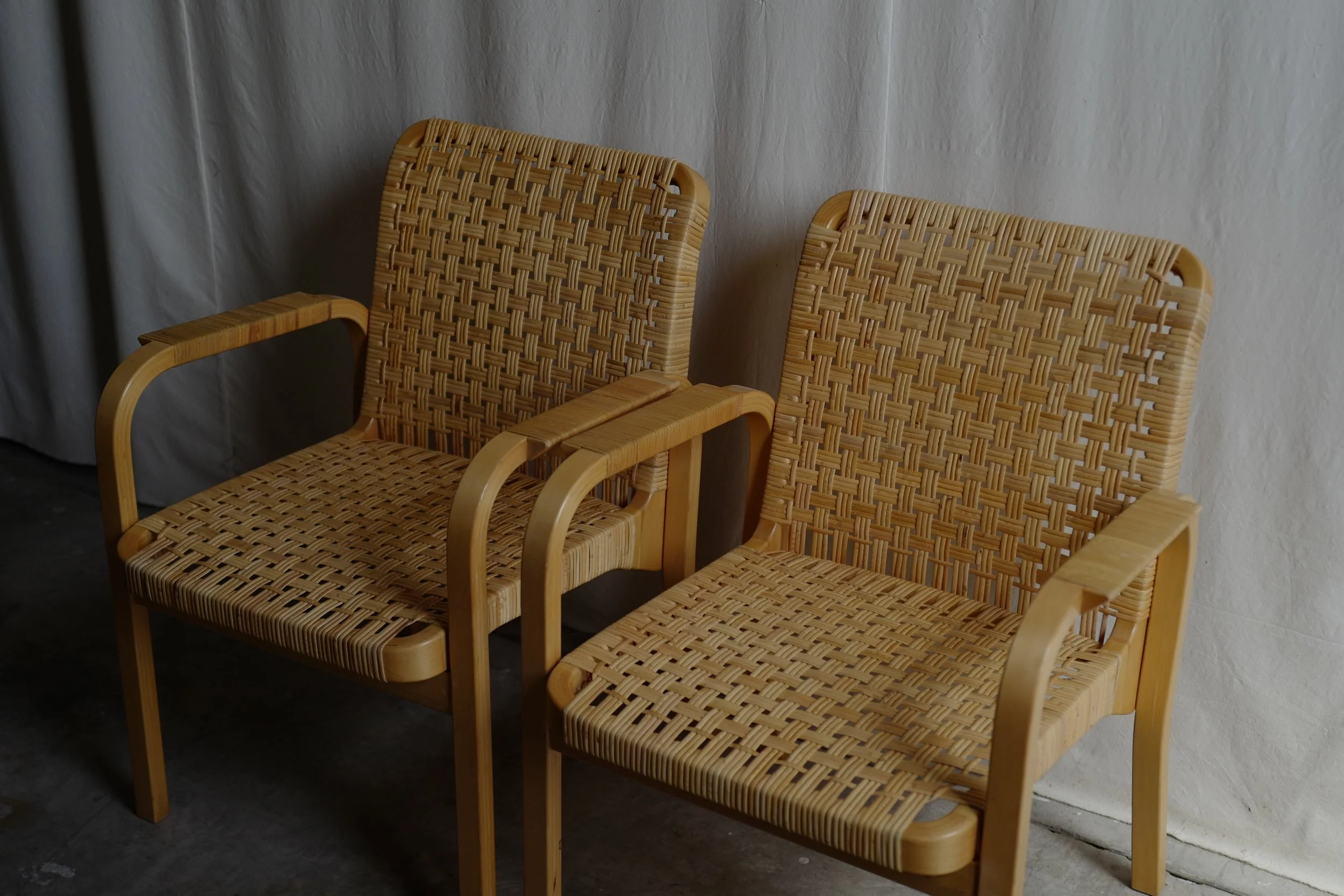 チェア４５　アアルト　ラタン chair 45