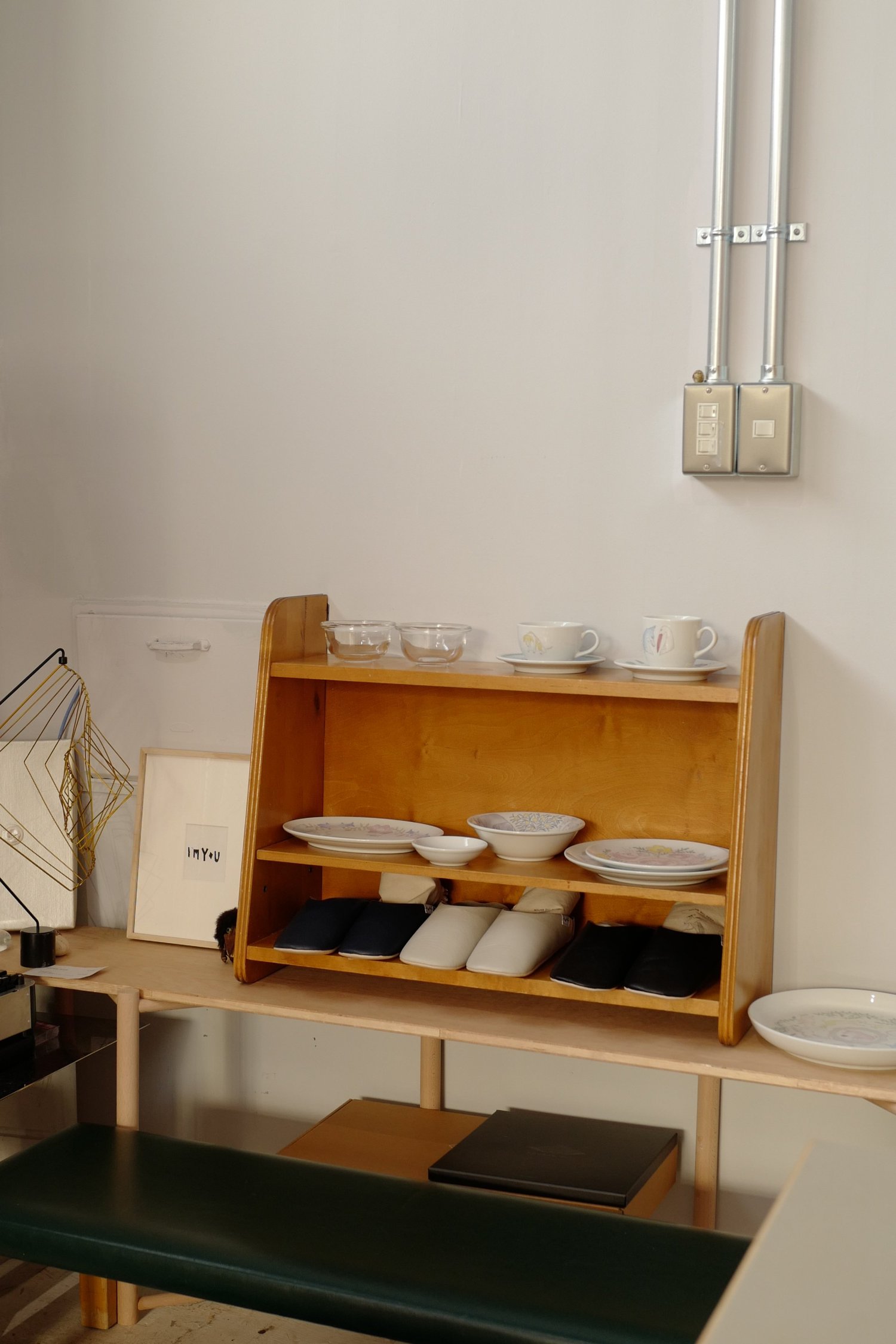 anonymous wooden shelf — Ph.D.
