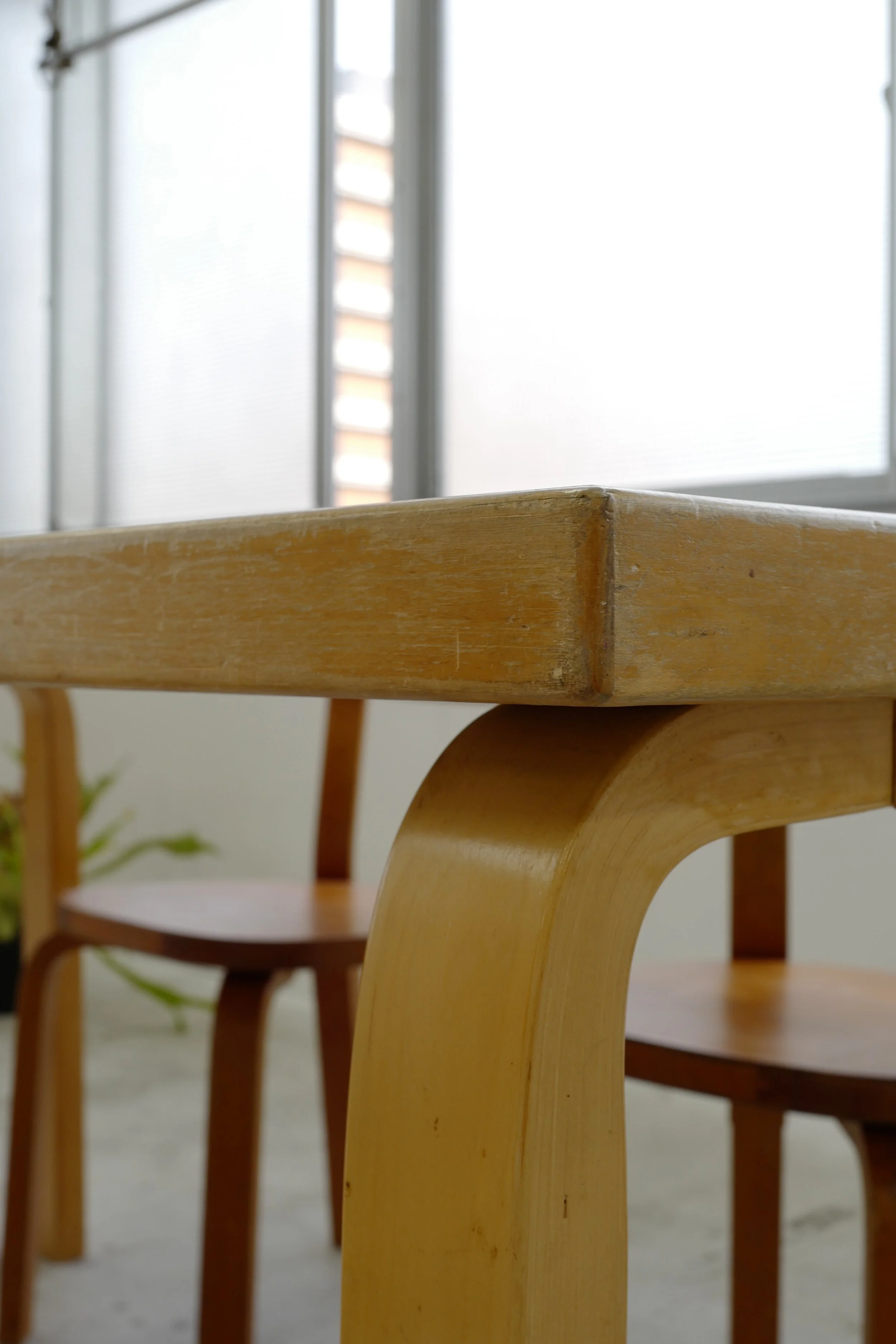 vintage Alvar Aalto dining table