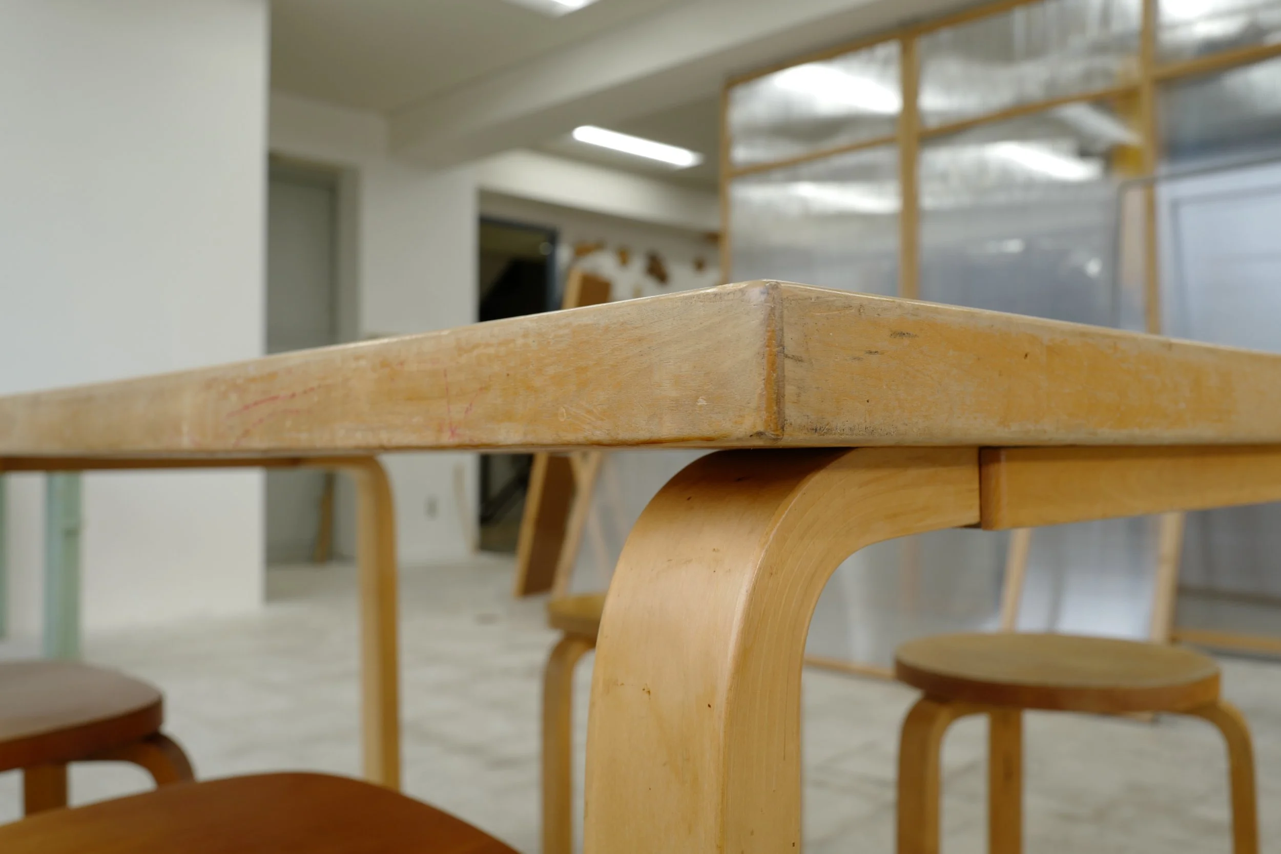 vintage Alvar Aalto dining table