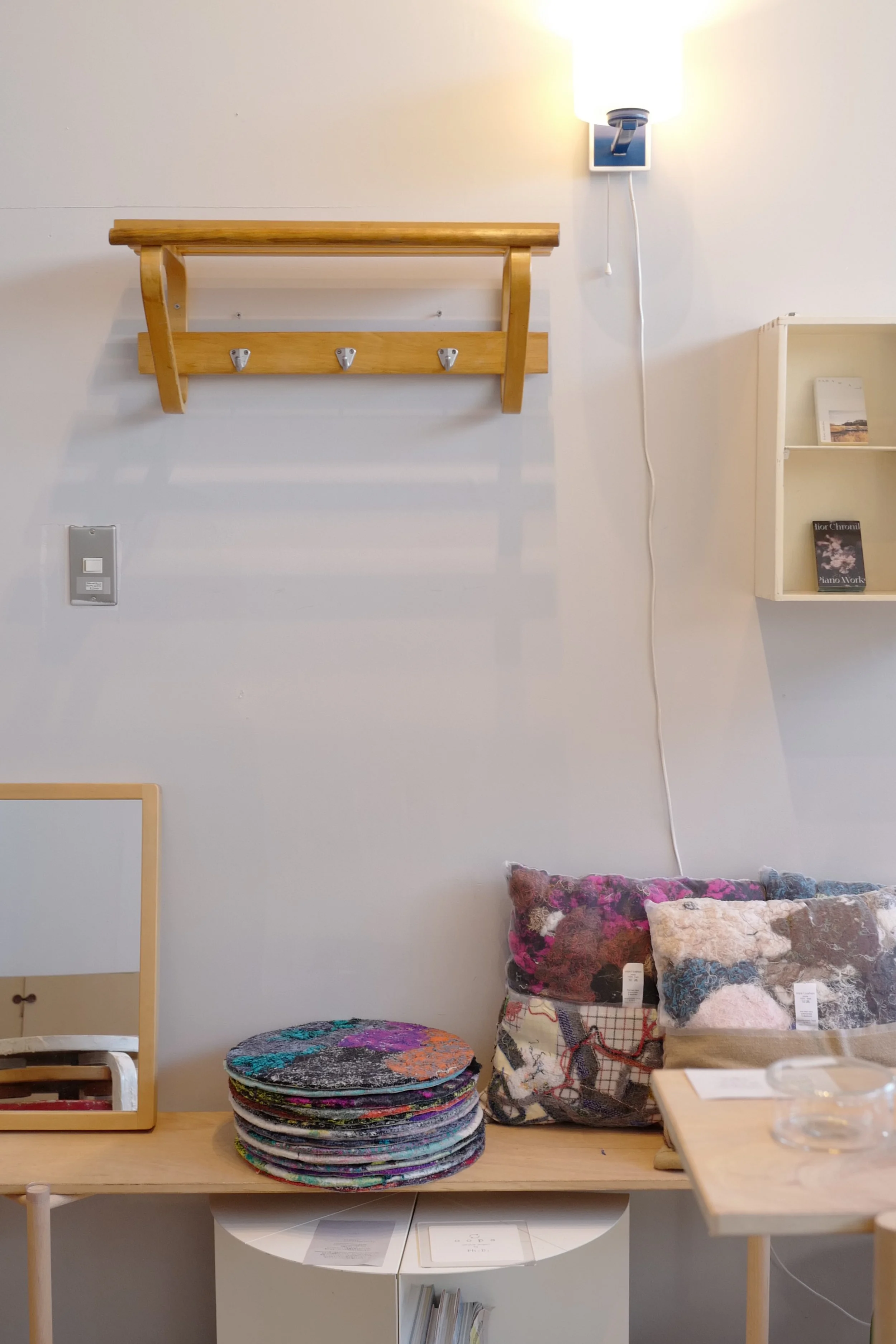 alvar aalto 50's coat rack natural