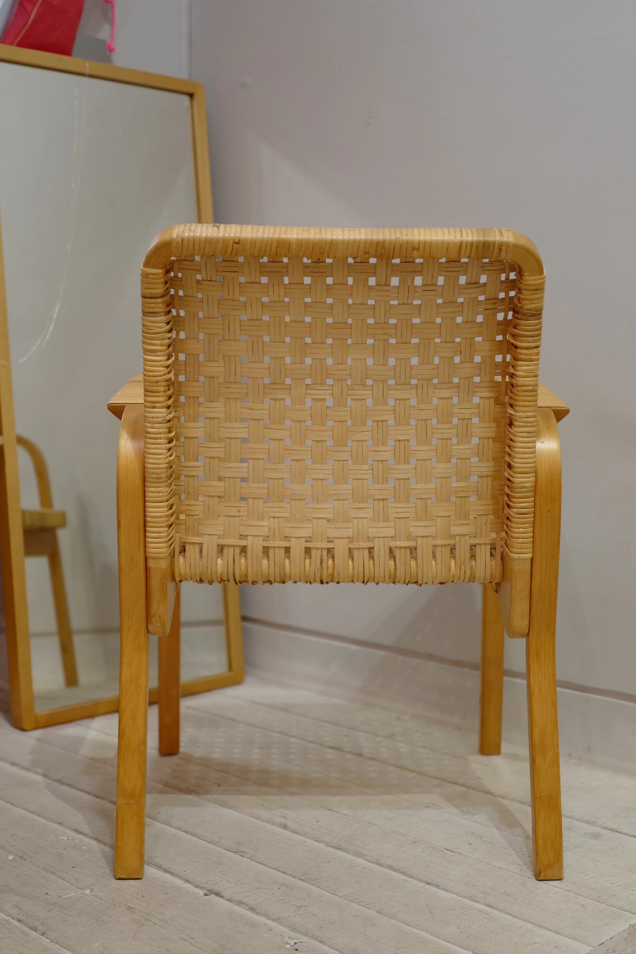 alvar aalto チェア４５　ラタン