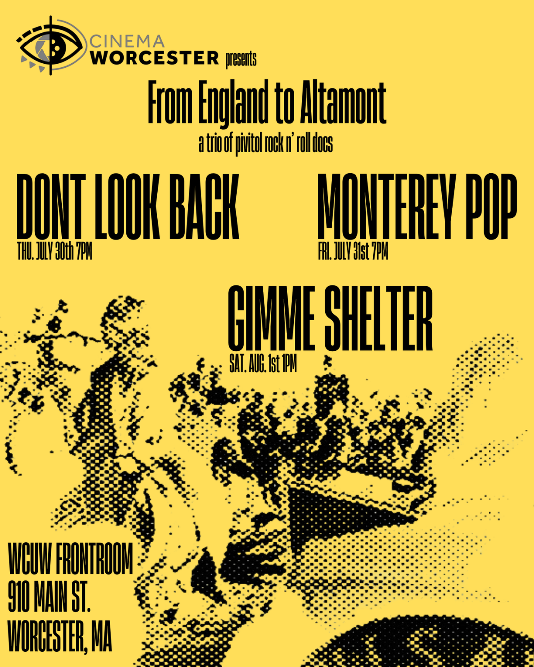 FROM ENGLAND TO  ALTAMONT:  Don't Look Back