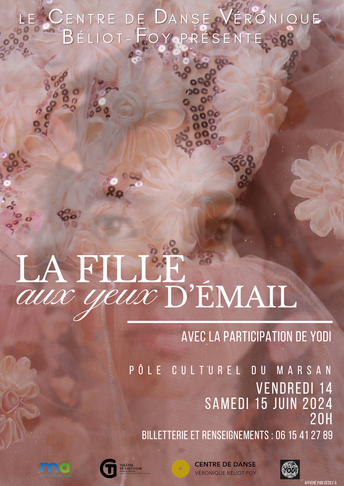 Spectacle 14 &amp; 15 juin 2024 : La fille aux yeux d'émail