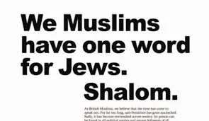 Muslims Take Out Full-Page Newspaper Ad to Denounce Anti-Semitism Against “Our Jewish Sisters and Brothers”