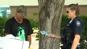 Hillsboro Police Using Heat Wave to Spread Kindness