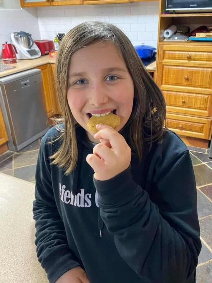 Juliana Sheridan said the cookies did not last long at her place and they were "delicious".(Supplied: Juliana Sheridan)
