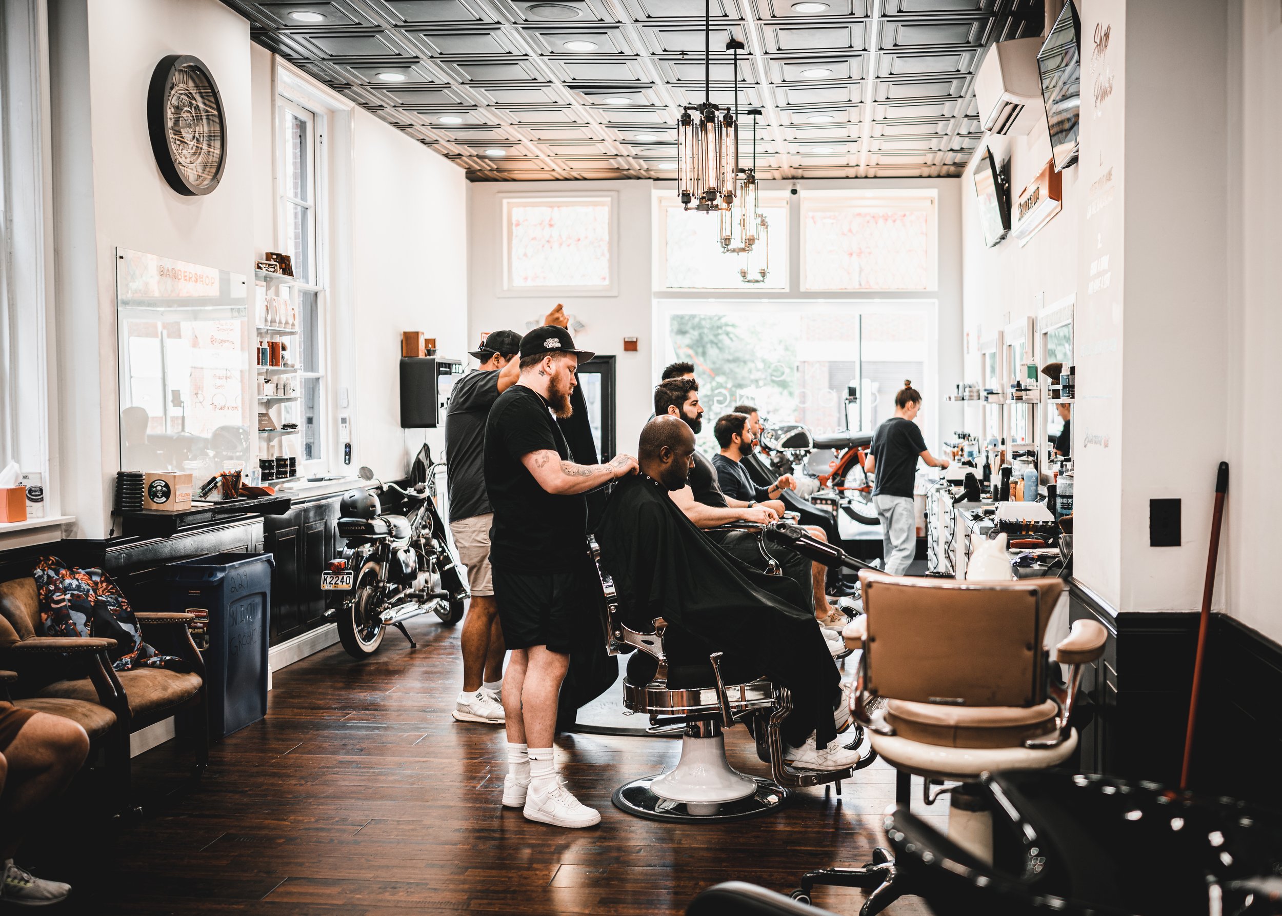 Our barbers are here to make sure you and your wedding party are ready for your big day!
