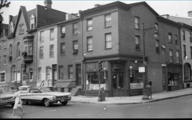 1600 Pine Street in 1966 &amp; Today

Archival photo courtesy of Philadelphia&rsquo;s Department of Records

#phillyhistory #archivephoto #barbershop #centercityphiladelphia