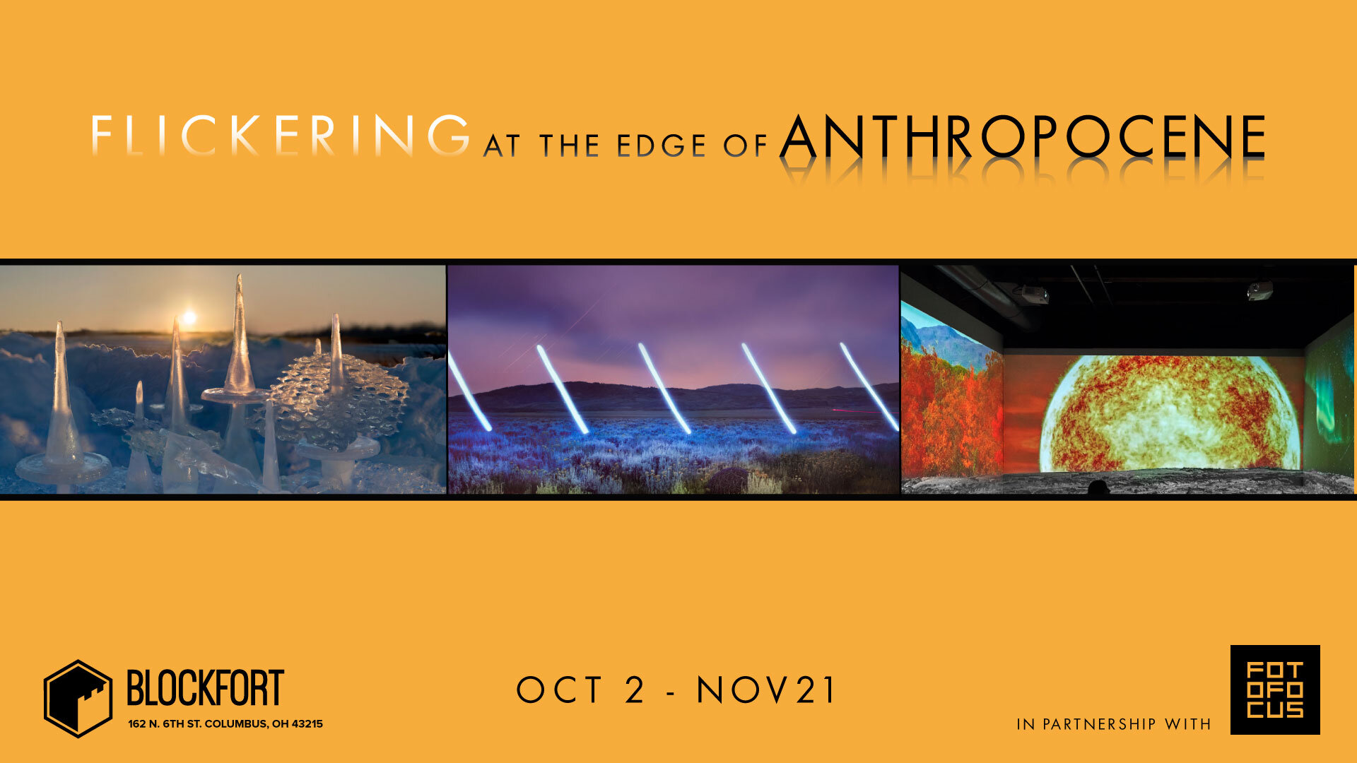 Flickering at the Edge of Anthropocene