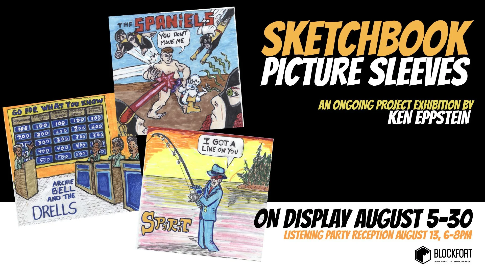 Sketchbook Picture Sleeves Pop-Up
