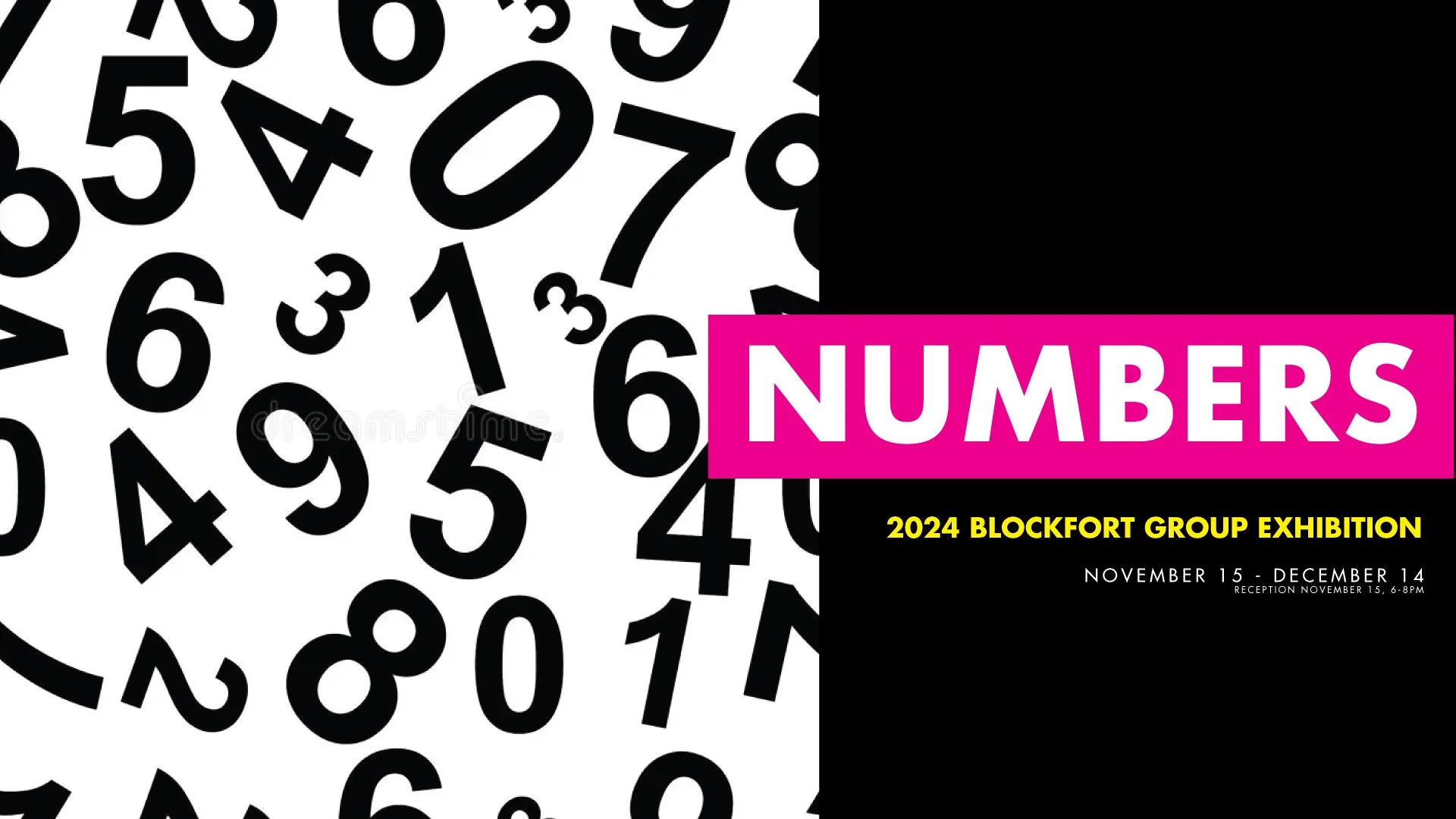 NUMBERS : Blockfort Group Exhibition 2024