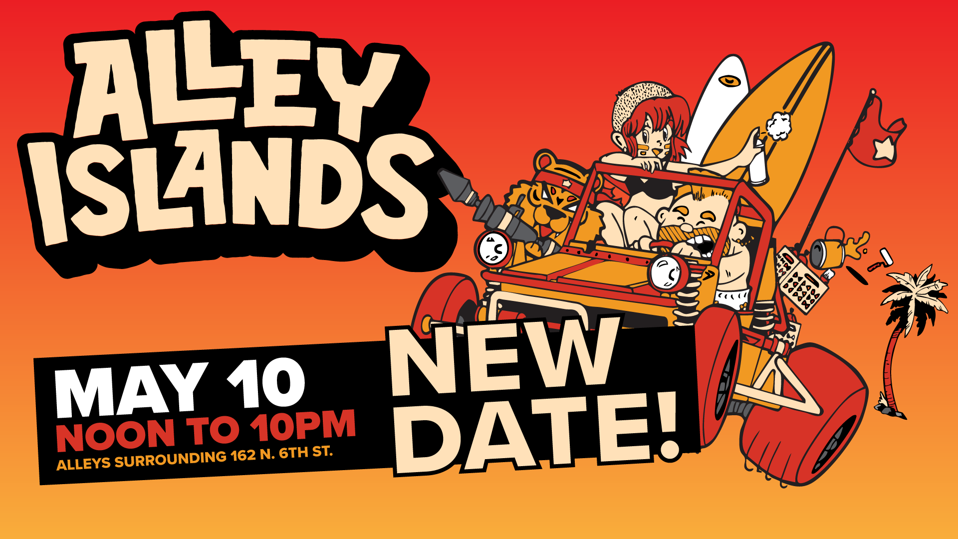 RESCHEDULED!  Alley Islands 2025