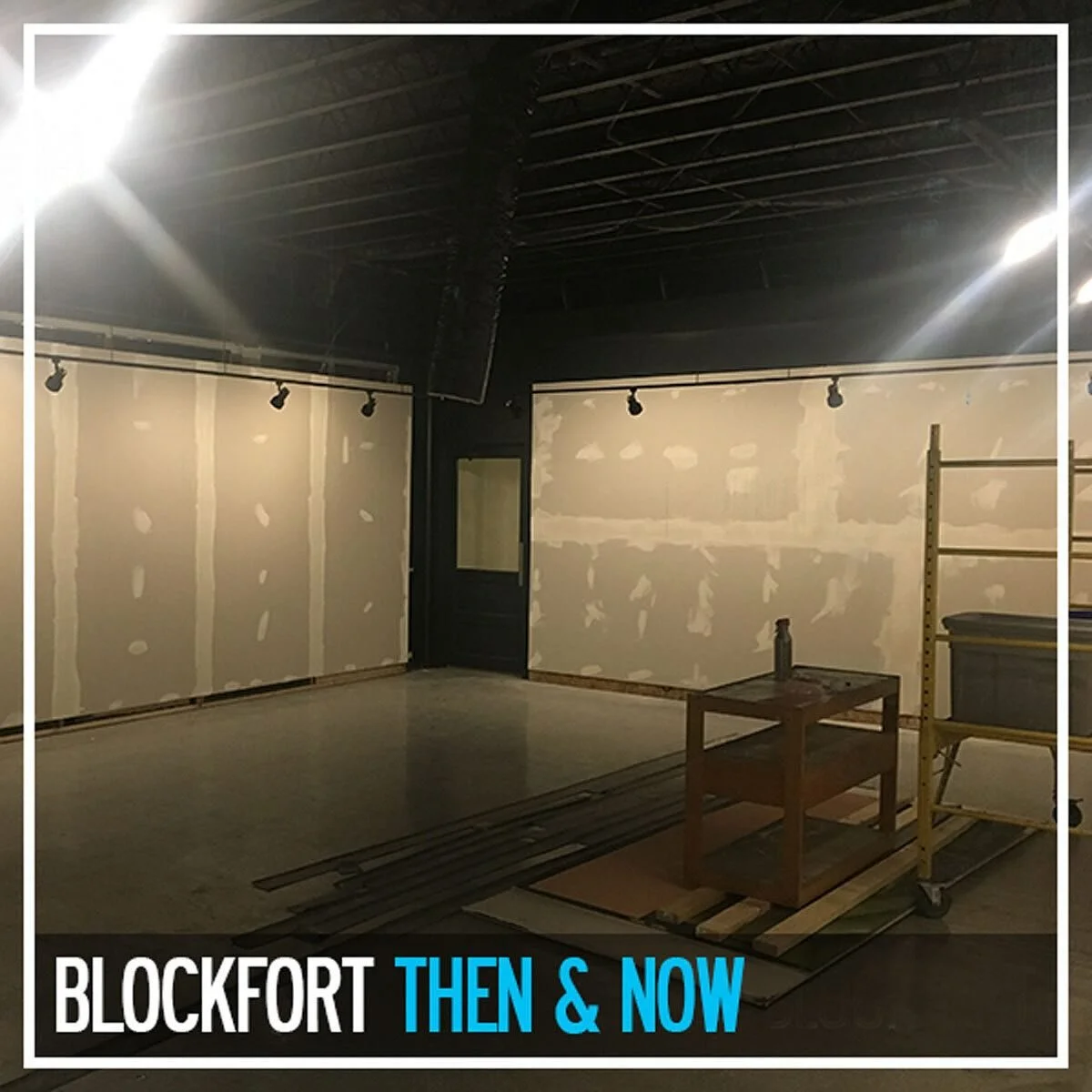 Another Blockfort Then &amp; Now, our main gallery. A multitude of artists and shows have graced these walls over the years. 

Join us for MILESTONES on November 7. The opening reception will be 6-8pm with several artists in attendance and artist and