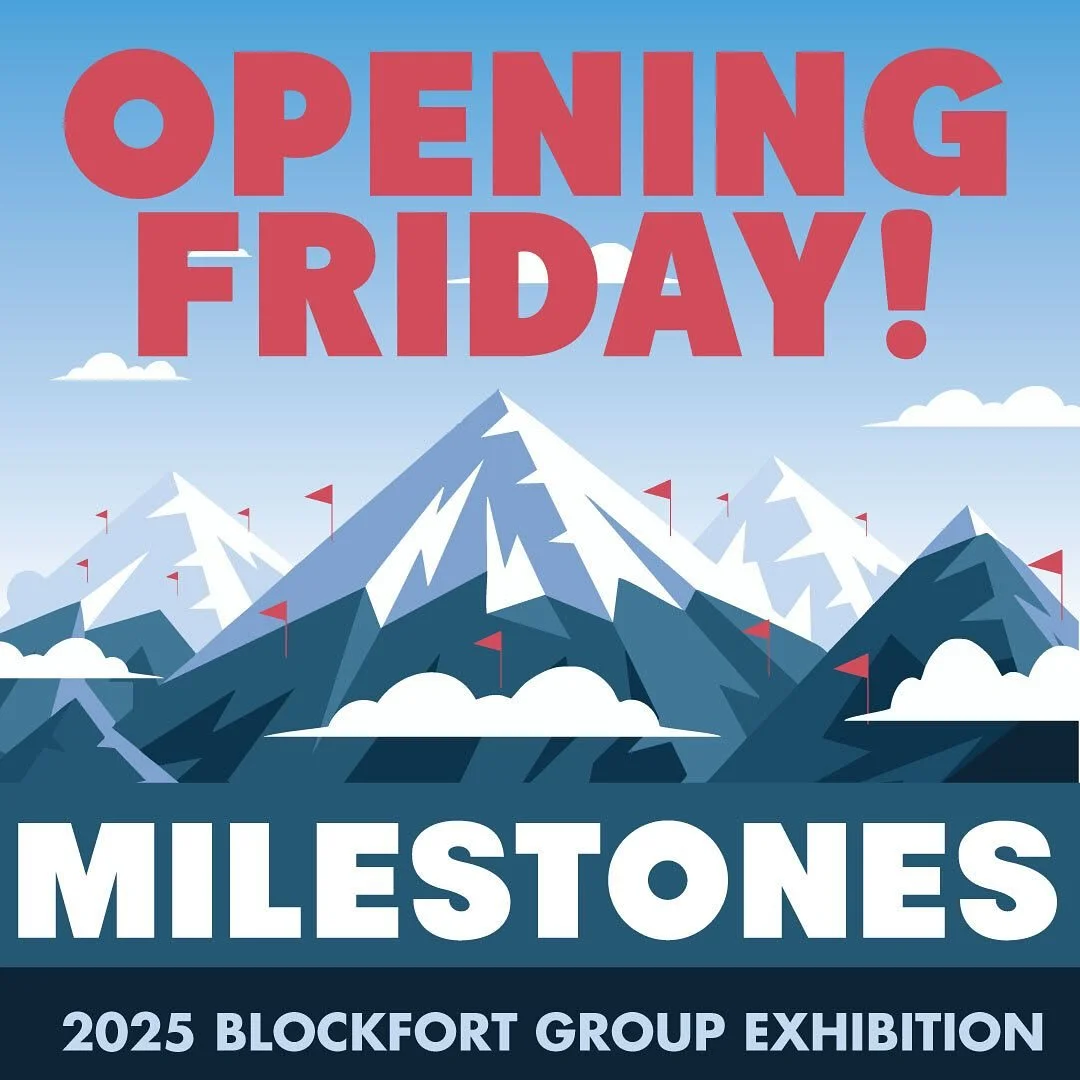 It&rsquo;s almost time&hellip; no, not Mariah Carey&rsquo;s Christmas 😅 but more importantly @blockfort&rsquo;s MILESTONES exhibition. 

Please join us tomorrow, Friday November 7 for the annual exhibition that features current as well as alumni stu