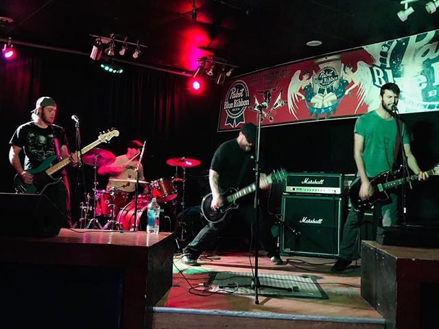 Thanks @zombiict @olde_dogs and everyone at @cherrystreetstation last night. We had a blast! Next stop is #vermont and we&rsquo;re stoked! #northamerica #tour #2018 #punk #rock #music #docrotten