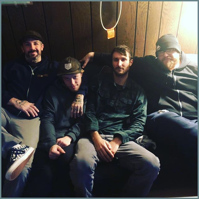About to go live with our new friend Josh from @moonrunnersradio and he asked us to pick 2 NJ bands to play on his show. Since could only choose 2 we picked the great @thecryptkeeperfive and @hotbloodnj Both will be playing the @millhillbasementnj on 12/21 with our friends @thevansaders and @white_cactus so listen to #moonrunnersradio and go check out all these bands! #radio #interview #punk #rock #music #docrotten