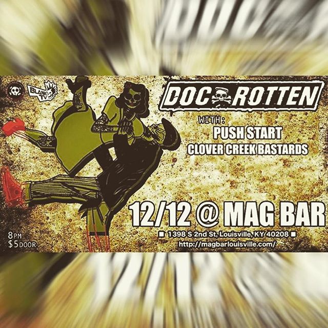 #louisville we’re on our way!!!! #northamerica #tour #2018 #punk #rock #music #docrotten