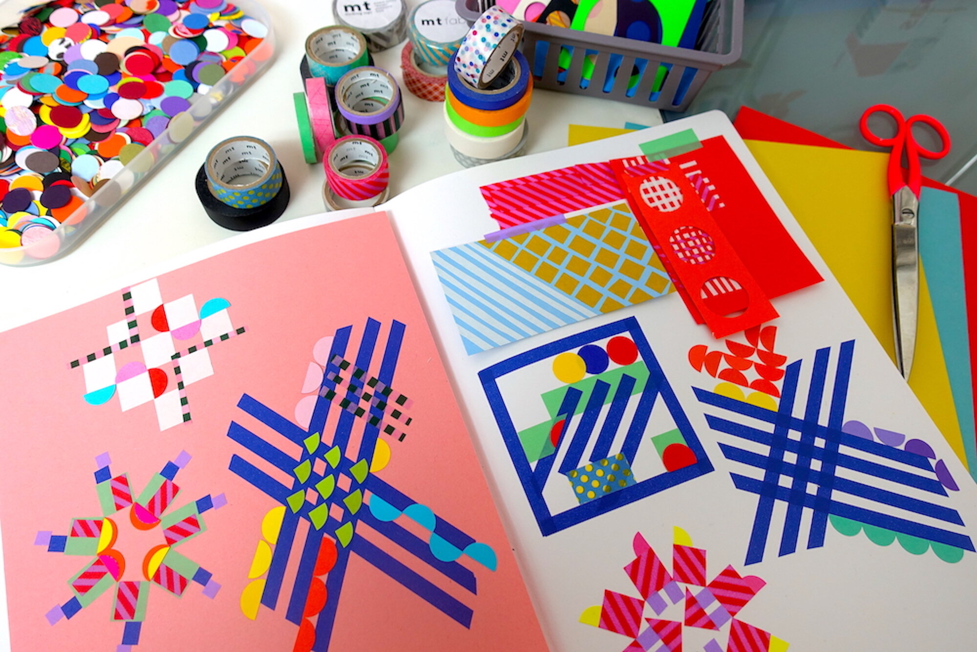 mt Masking Tape x Collage Club Tape and Shape Workshop