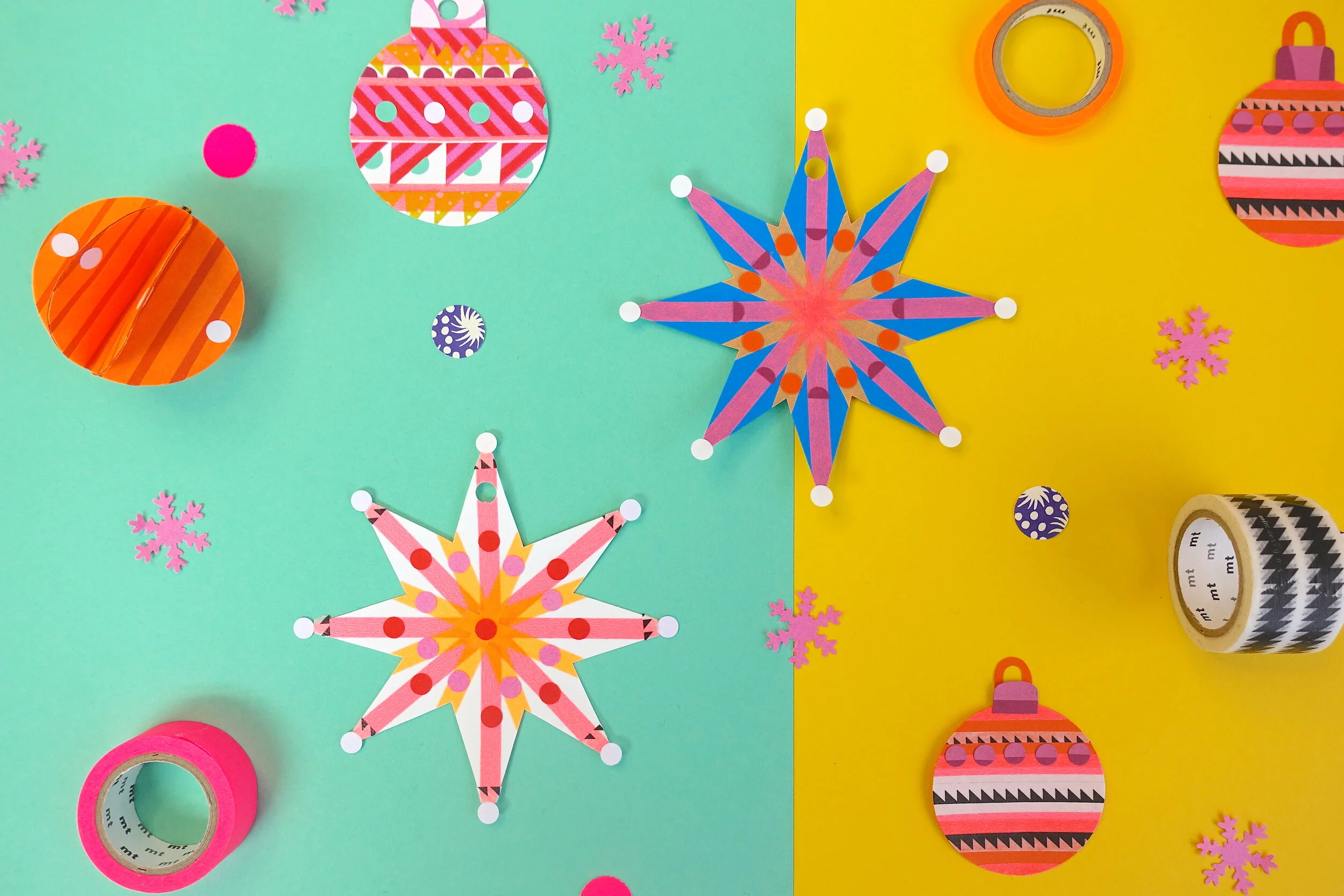 mt Masking Tape x Collage Club Christmas Crafts