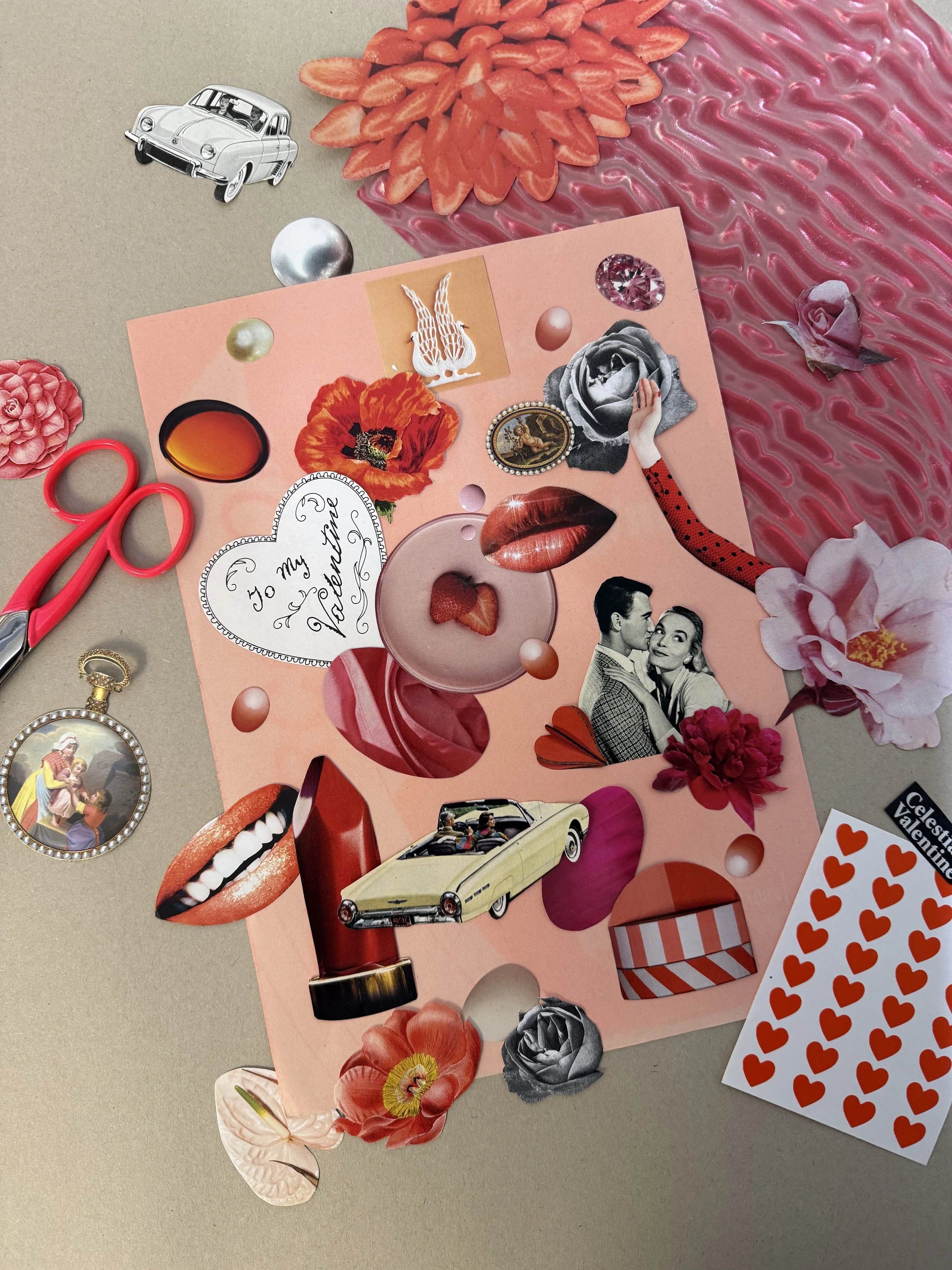 Collage Club Saturday Social Valentine's Special 