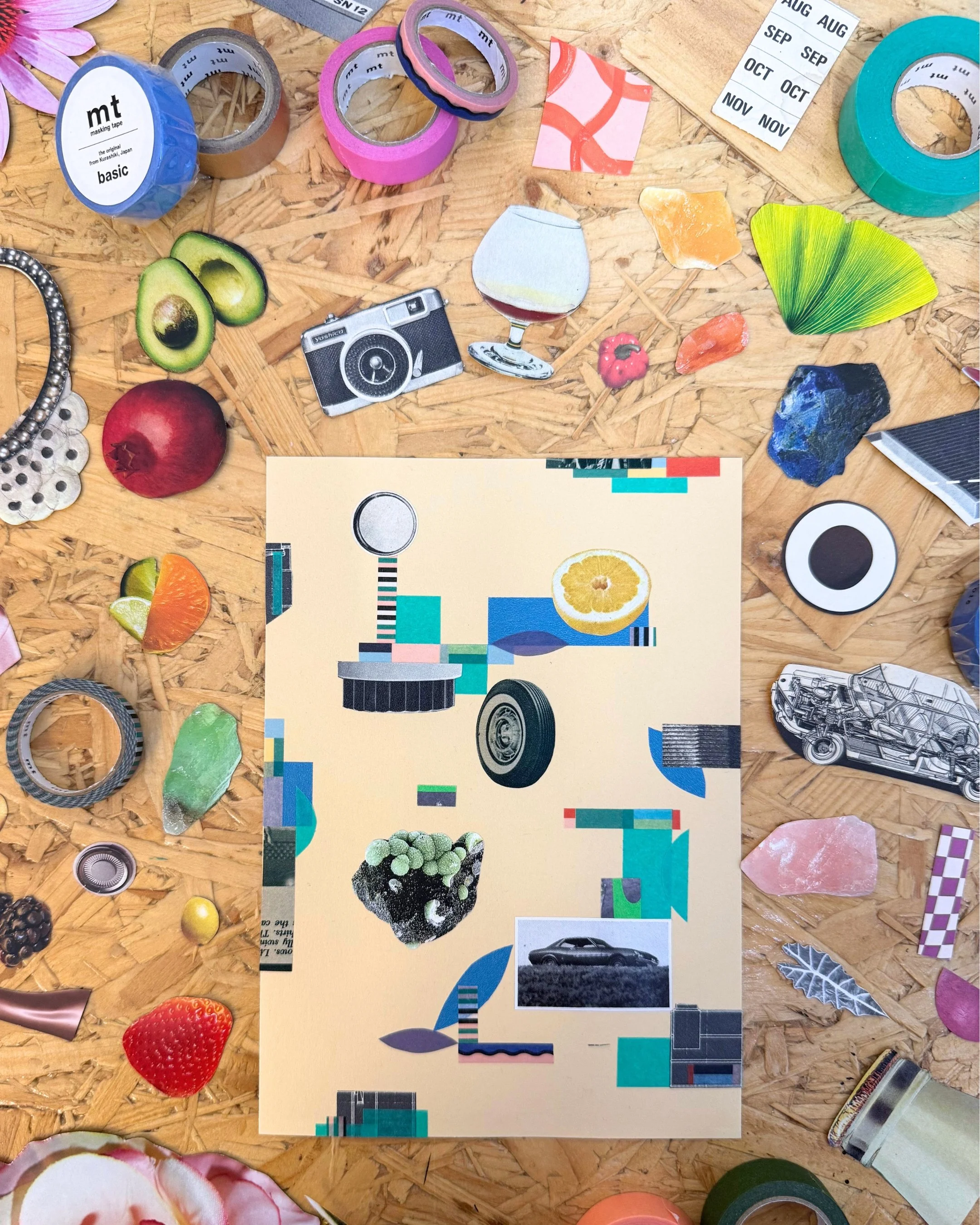 Collage Club x mt Masking Tape Drop-in 
