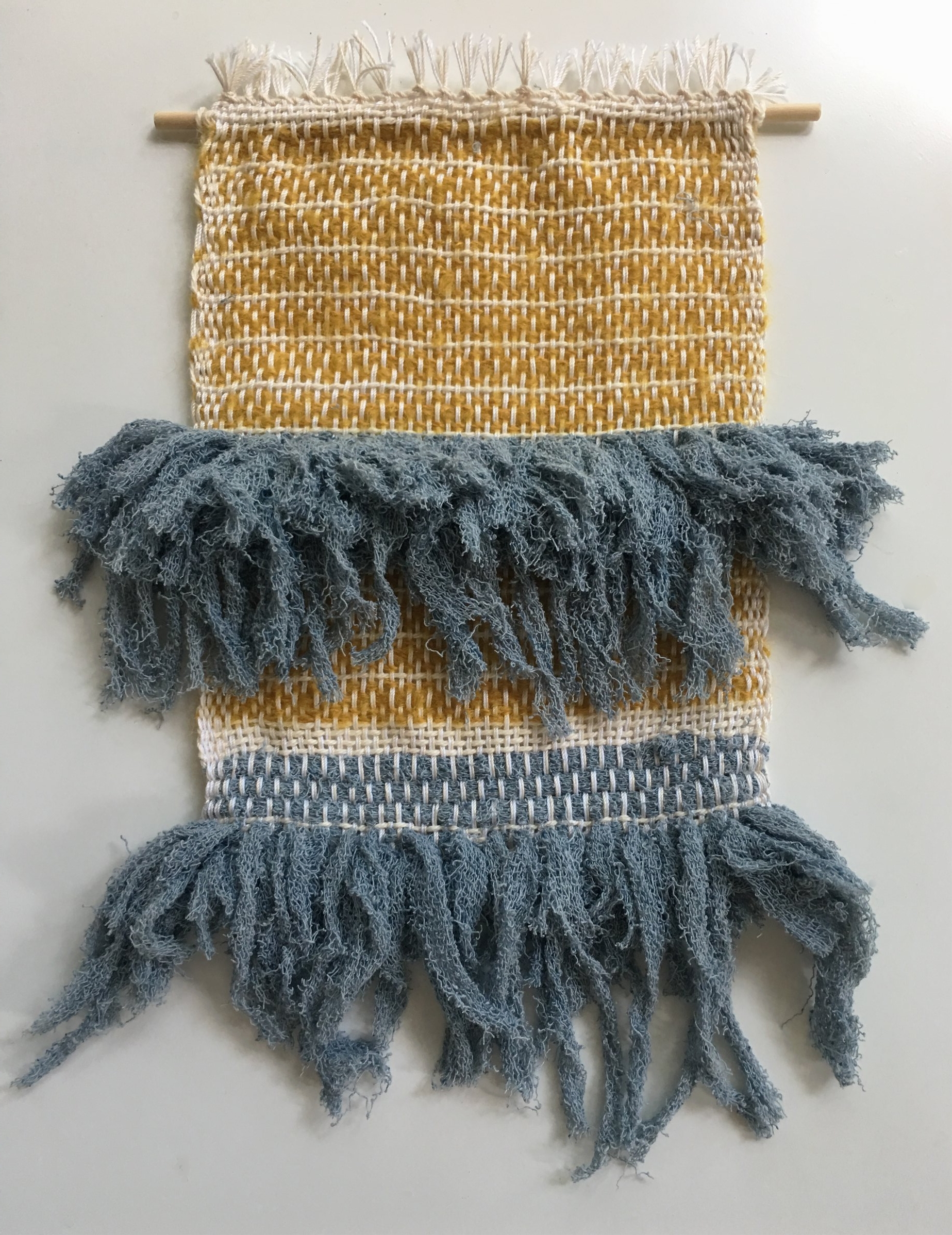  Woven cotton, wool and netting. 