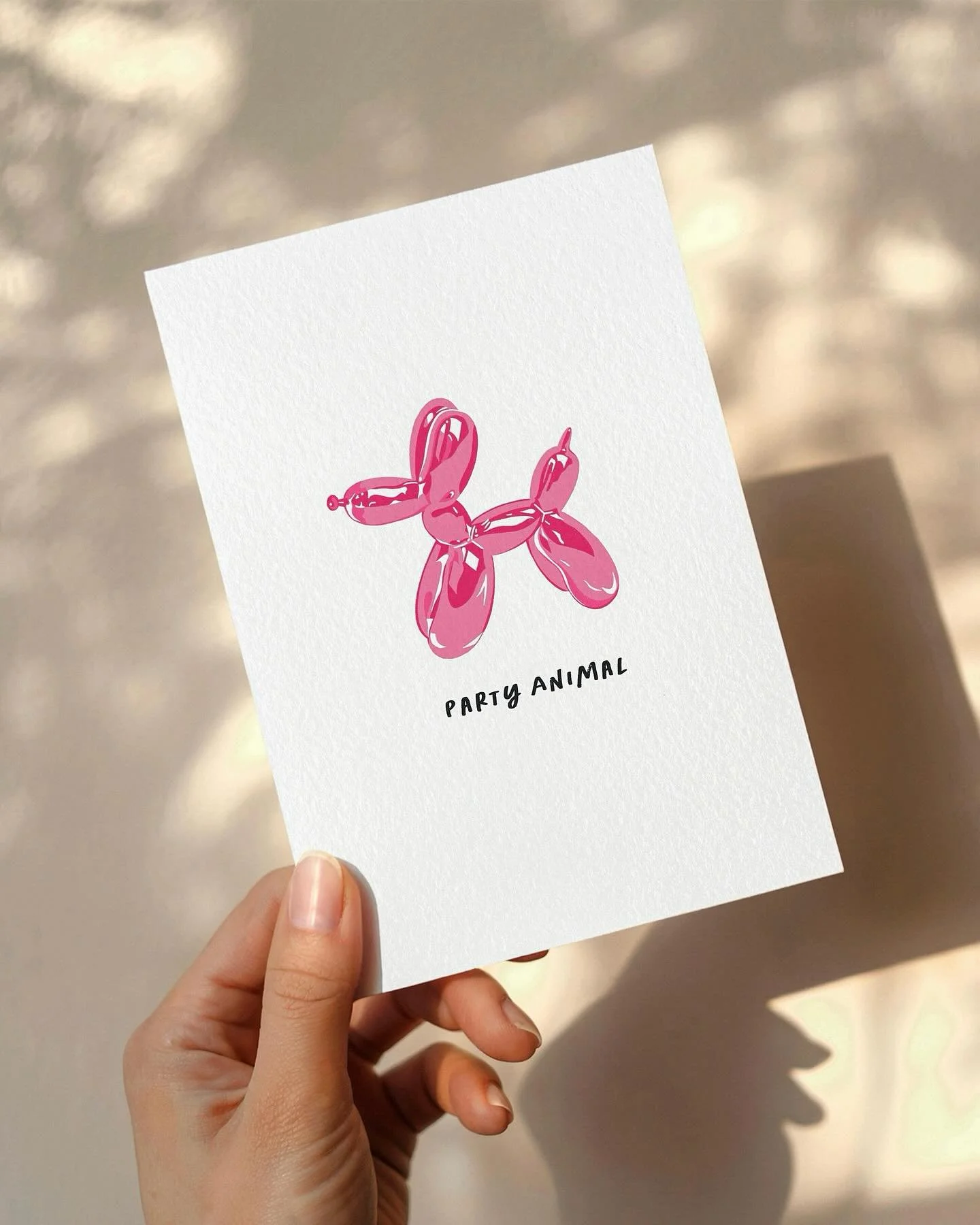 Brand ✨N E W ✨ birthday card available now on my website.

I will also have a handful of these ready for the @nashwhite Autumn Maker&rsquo;s Market on Sunday - see you there! 🎨