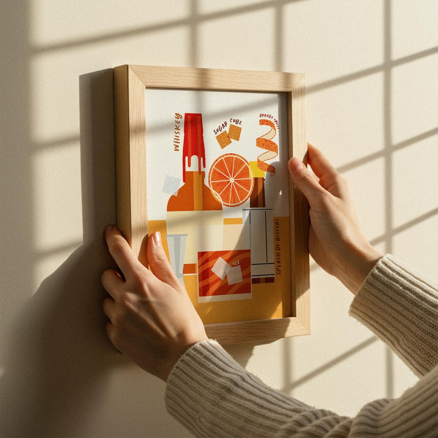 The second cocktail in the 12 Cocktails of Christmas line&hellip;Old Fashioned!

A fab stocking filler for dad or a treat for yourself! 🥃

(Currently in the @notonthehighstreet sale!)