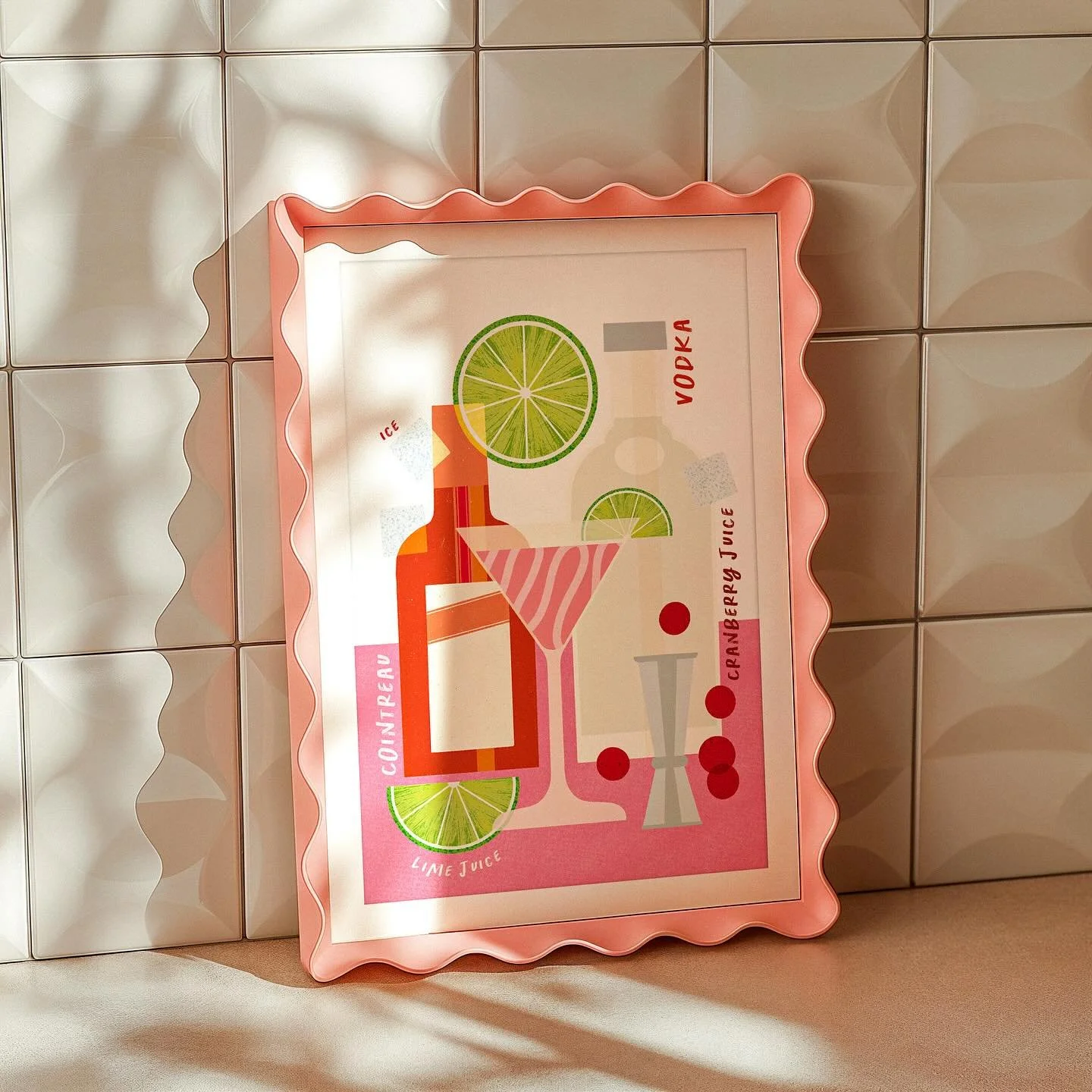 The Cosmo is our third cocktail in the 12 Cocktails of Christmas line up 🩷

Are you a fan?!

Everyone&rsquo;s favourite pink drink is on sale on @notonthehighstreet!