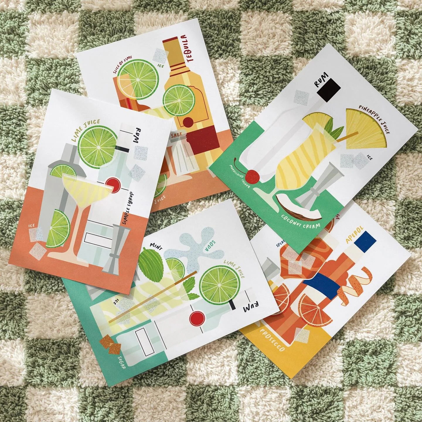 Dreaming of sunnier days with number 6, 7, 8 and 9 of the 12 Cocktails of Christmas. (And yesterday&rsquo;s day 5!)

Purposely chosen for the sunnier months in my 2026 Happy Hour Calendar, these are all top tier summer bevs ☀️ 

Which is your fave?