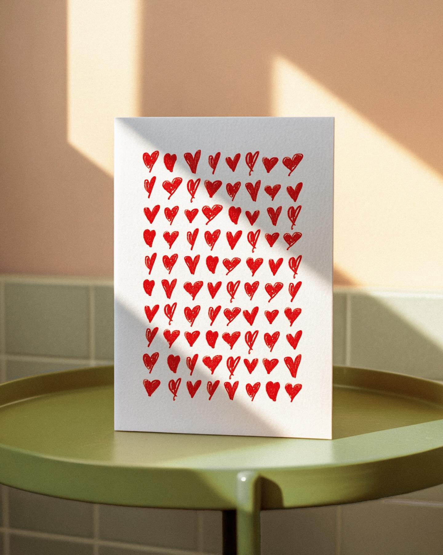 Valentine&rsquo;s Day is just around the corner and this is by far my most popular card design on @notonthehighstreet! 🫶🏼

And the good news is, it&rsquo;s also for all of your Gal-entine&rsquo;s, Pal-entine&rsquo;s and whoever else you want to sen