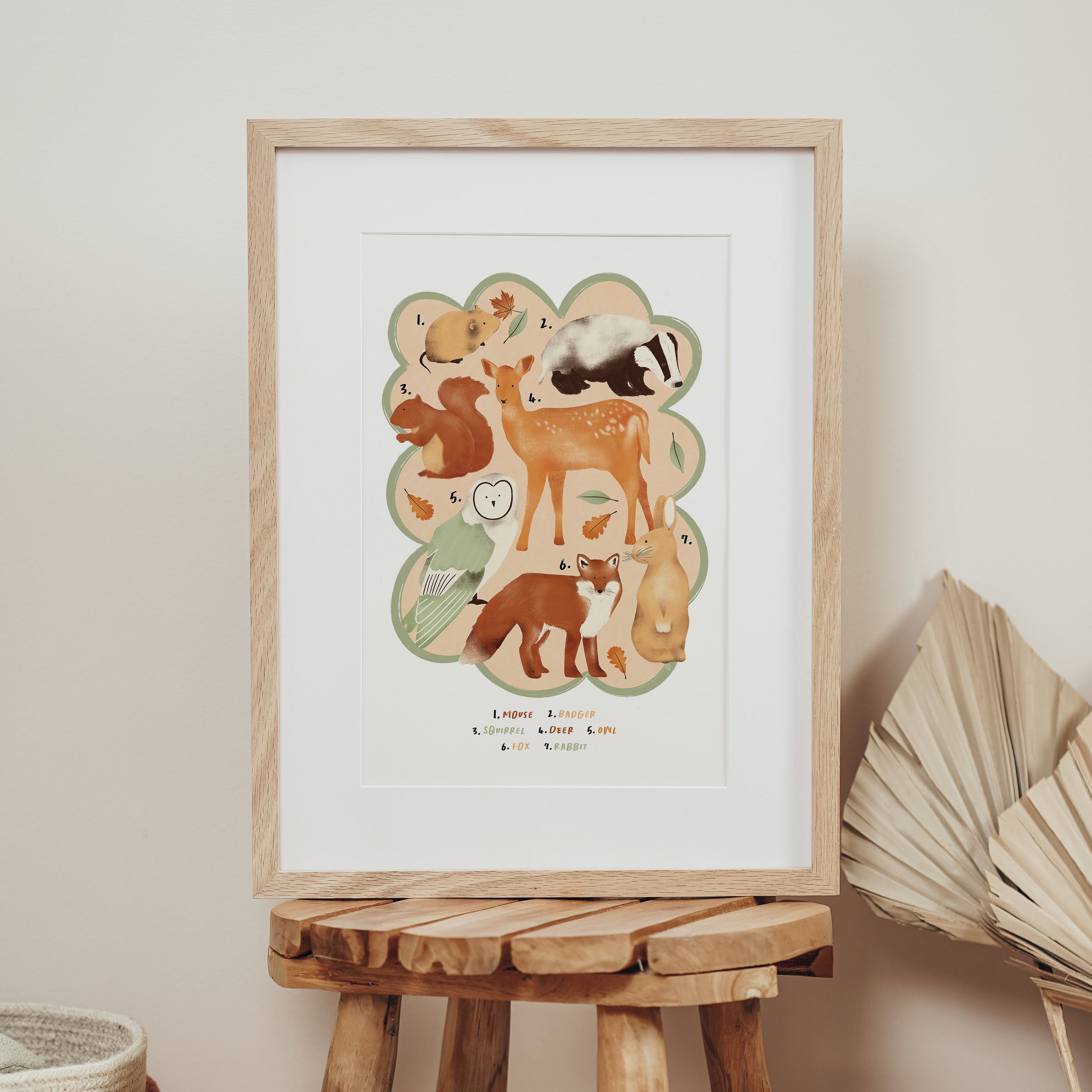'Into the Woods' Children's Nursery Print_1.jpg