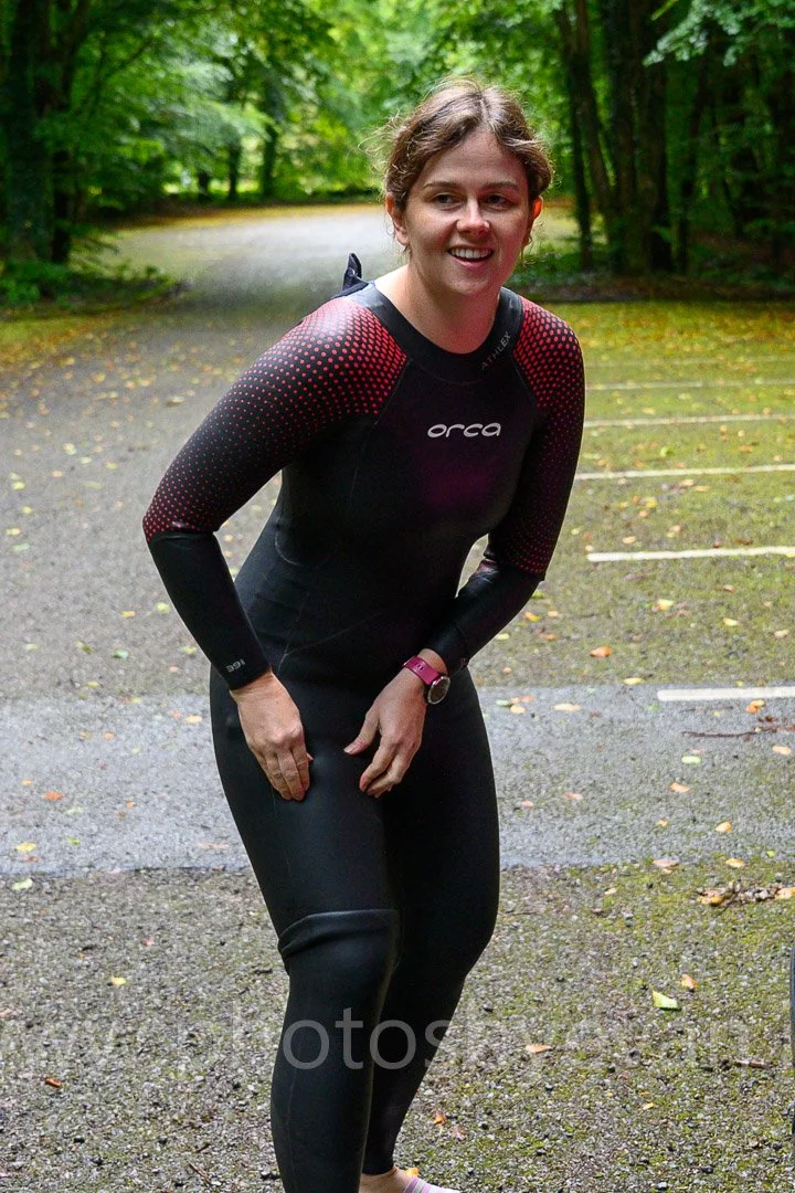 Catherine Quigley - Putting Wetsuit On