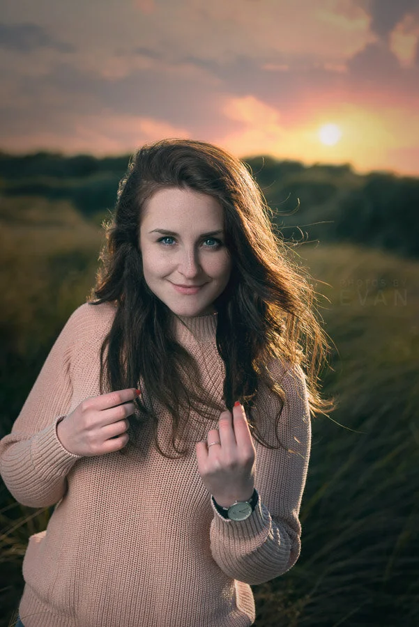 Female Portrait Session in North Bull Island