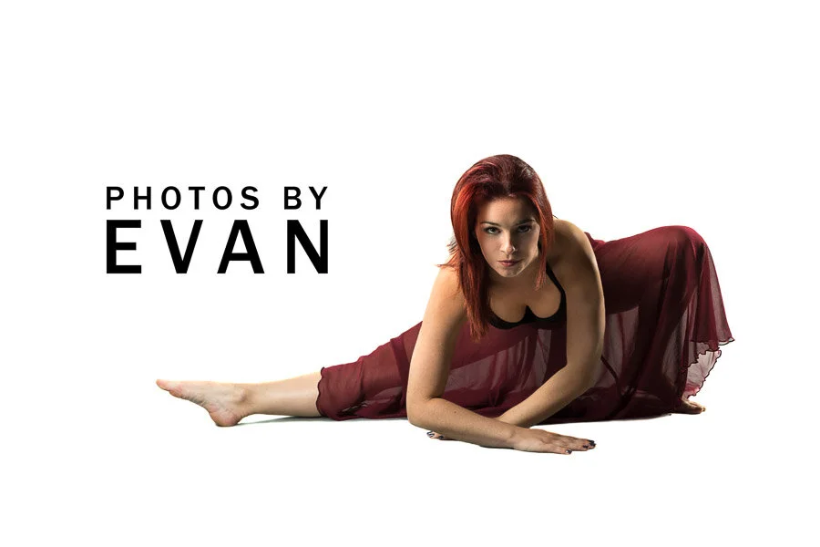 Female Ballerina Portrait Session in Photography Studio