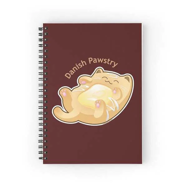 Danish Pawstry Notebook on Redbubble Starting at $12